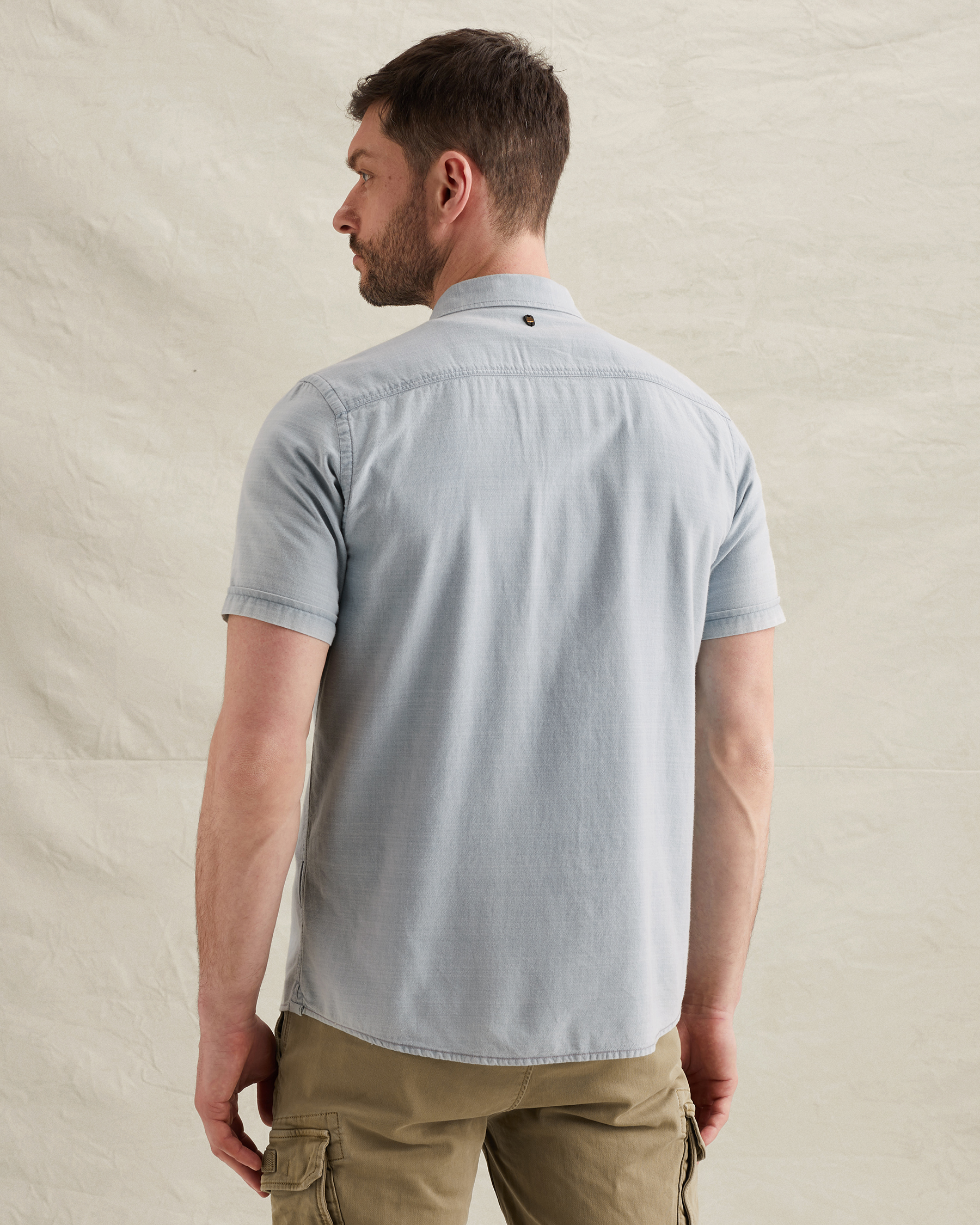 PME Legend Shirt with stripe pattern and chest pocketx