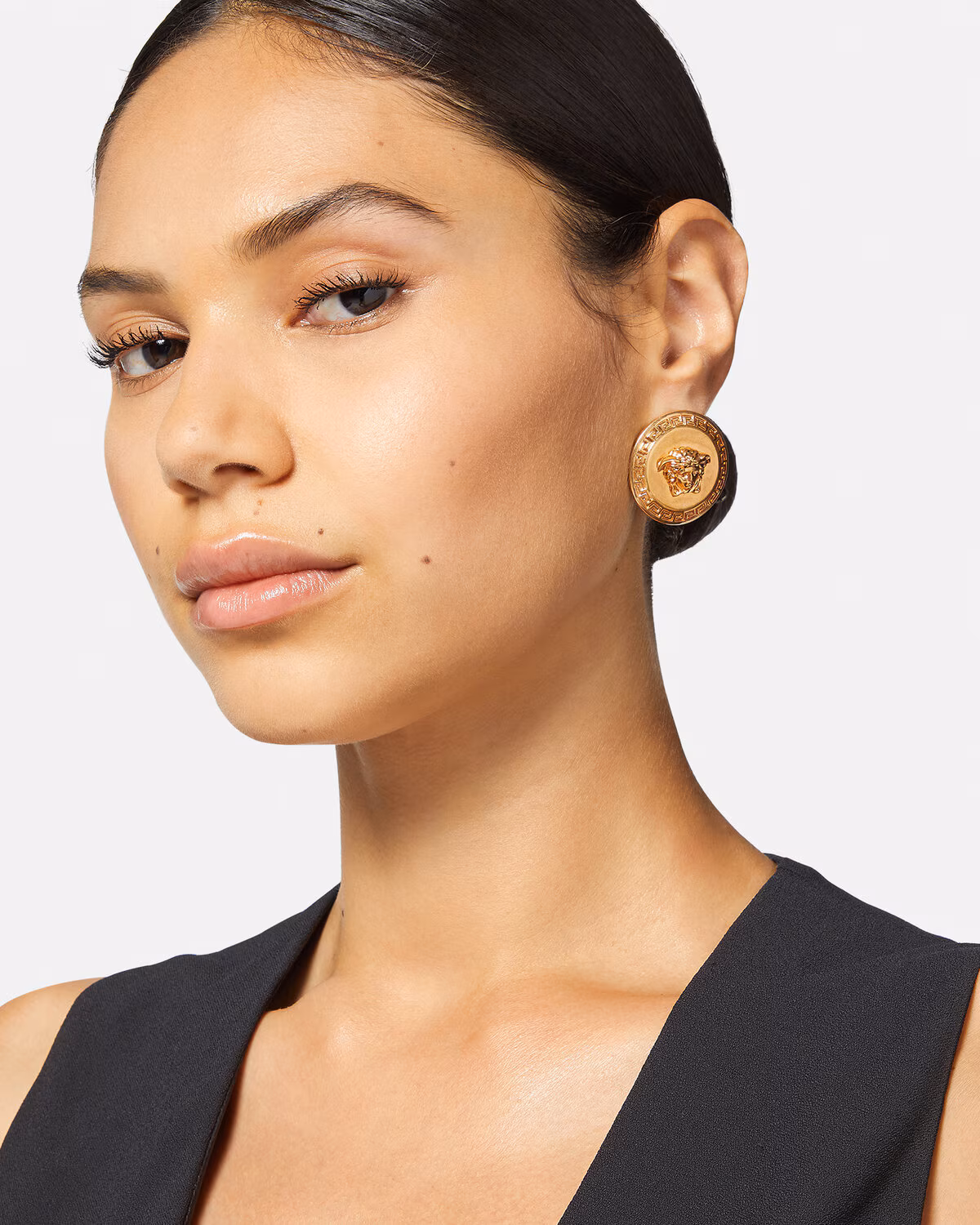Versace Tribute Medusa Stud Earrings
