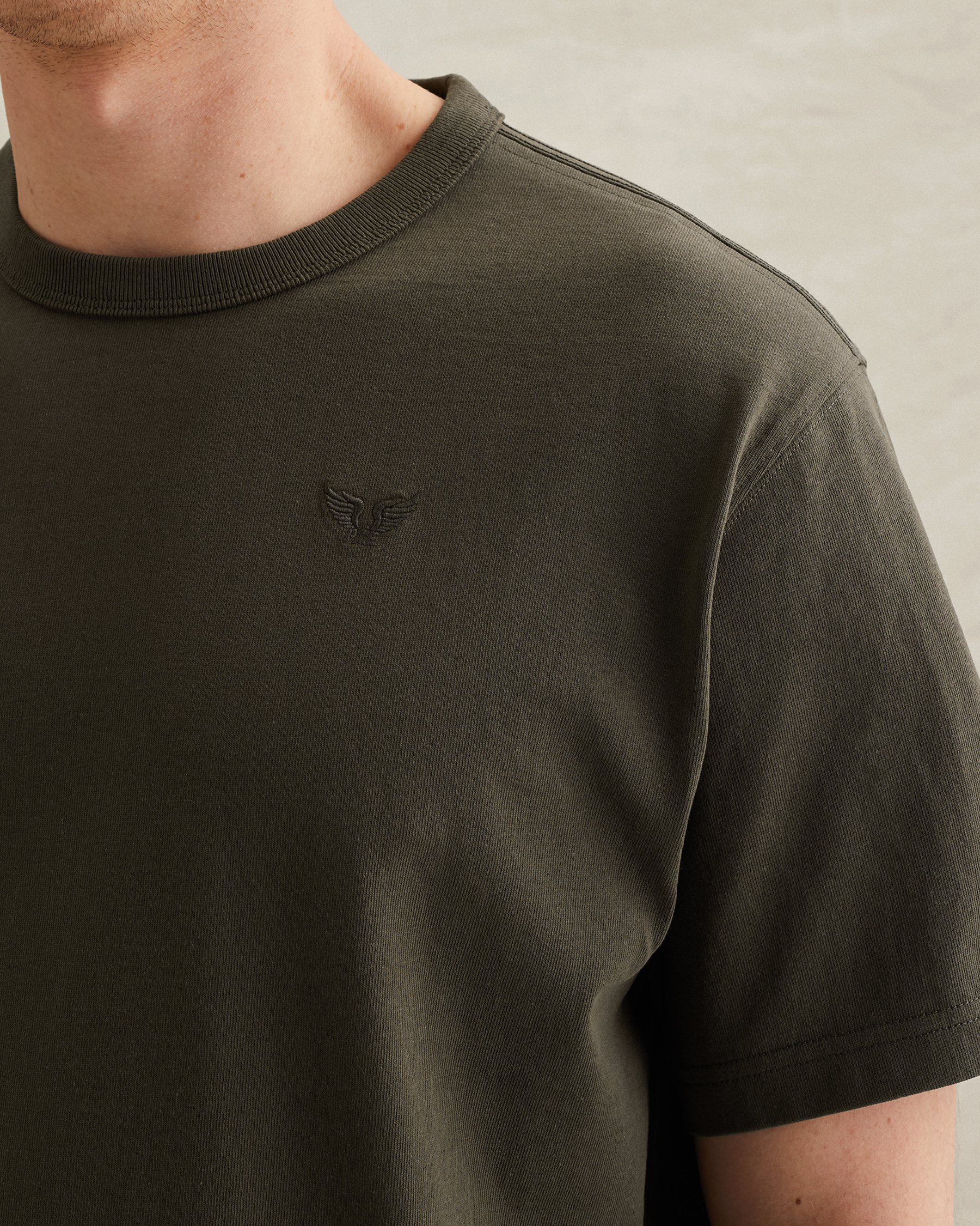 PME Legend Relaxed fit T-shirt with embroidered logox
