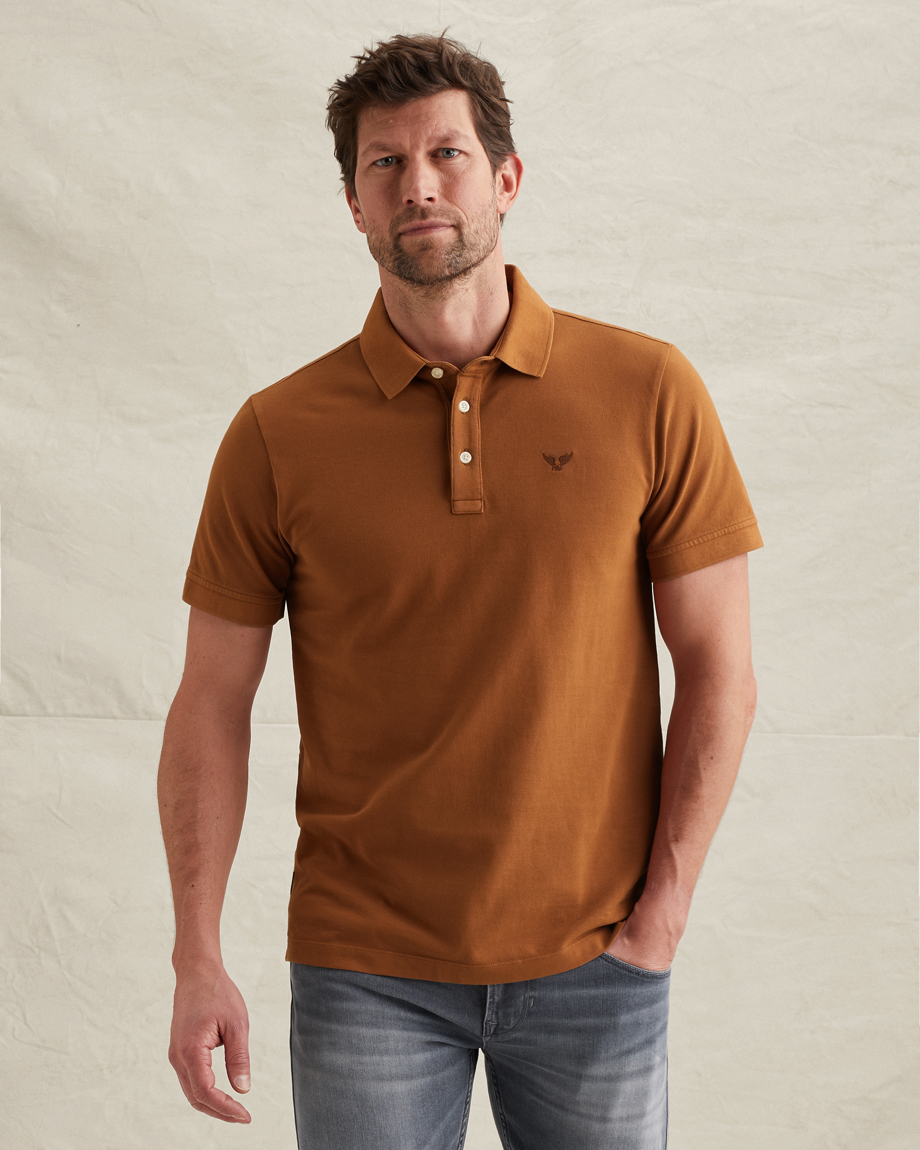 PME Legend Polo shirt with ribbed collarx
