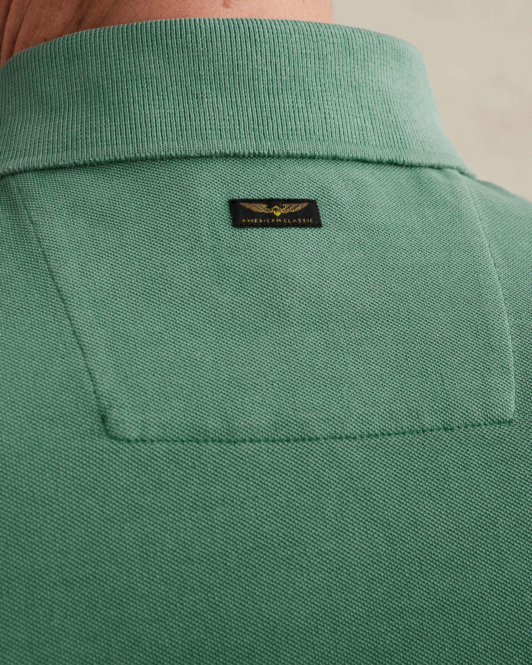 PME Legend Polo shirt in piqué with garment-dye washx