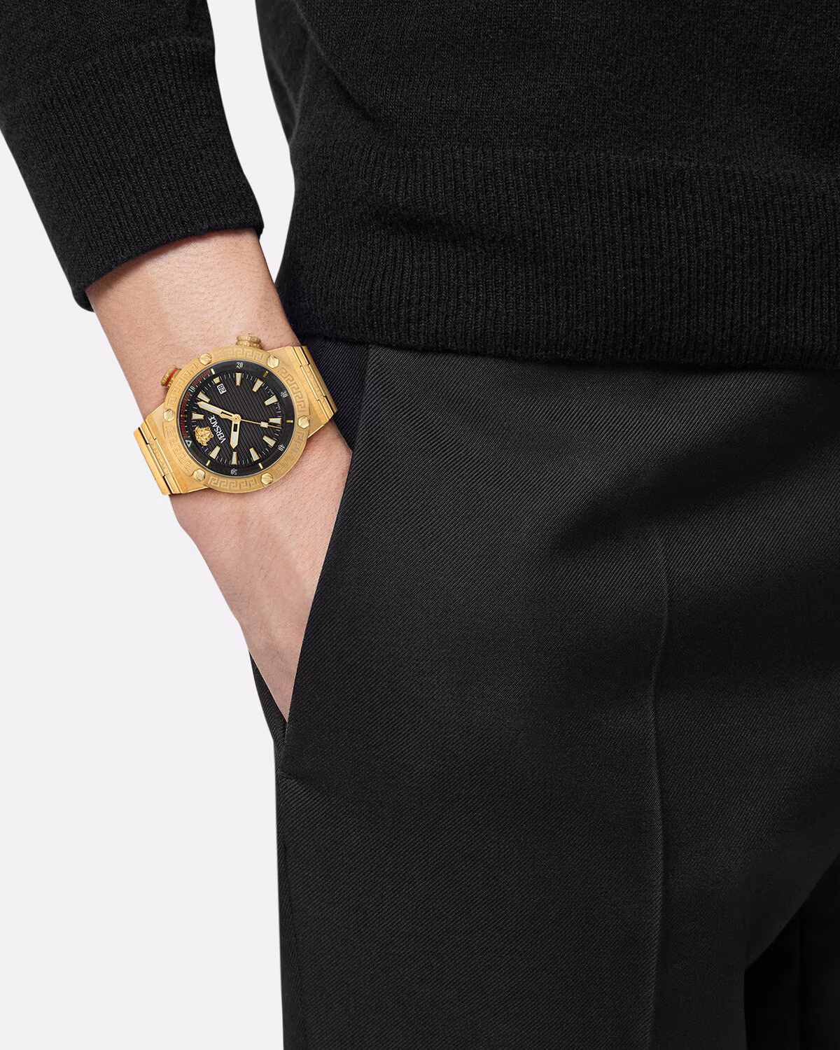 Versace Greca Logo Diver Watch