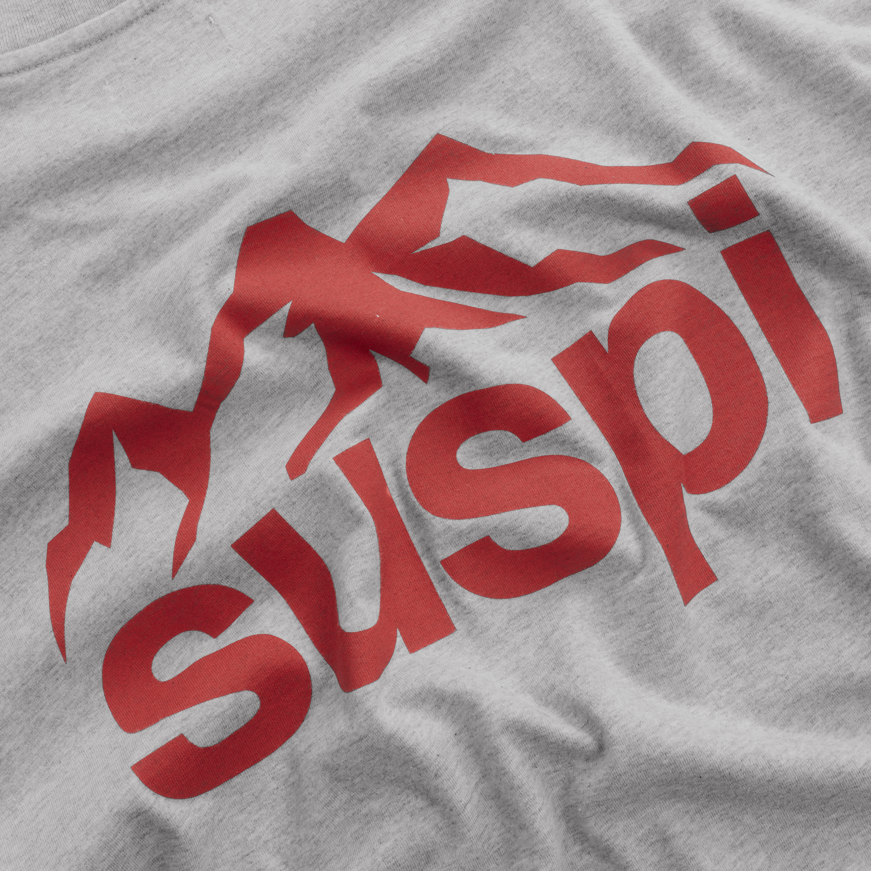 Suspicious Antwerp Winter1 / Landscape Tee - Heather Grey