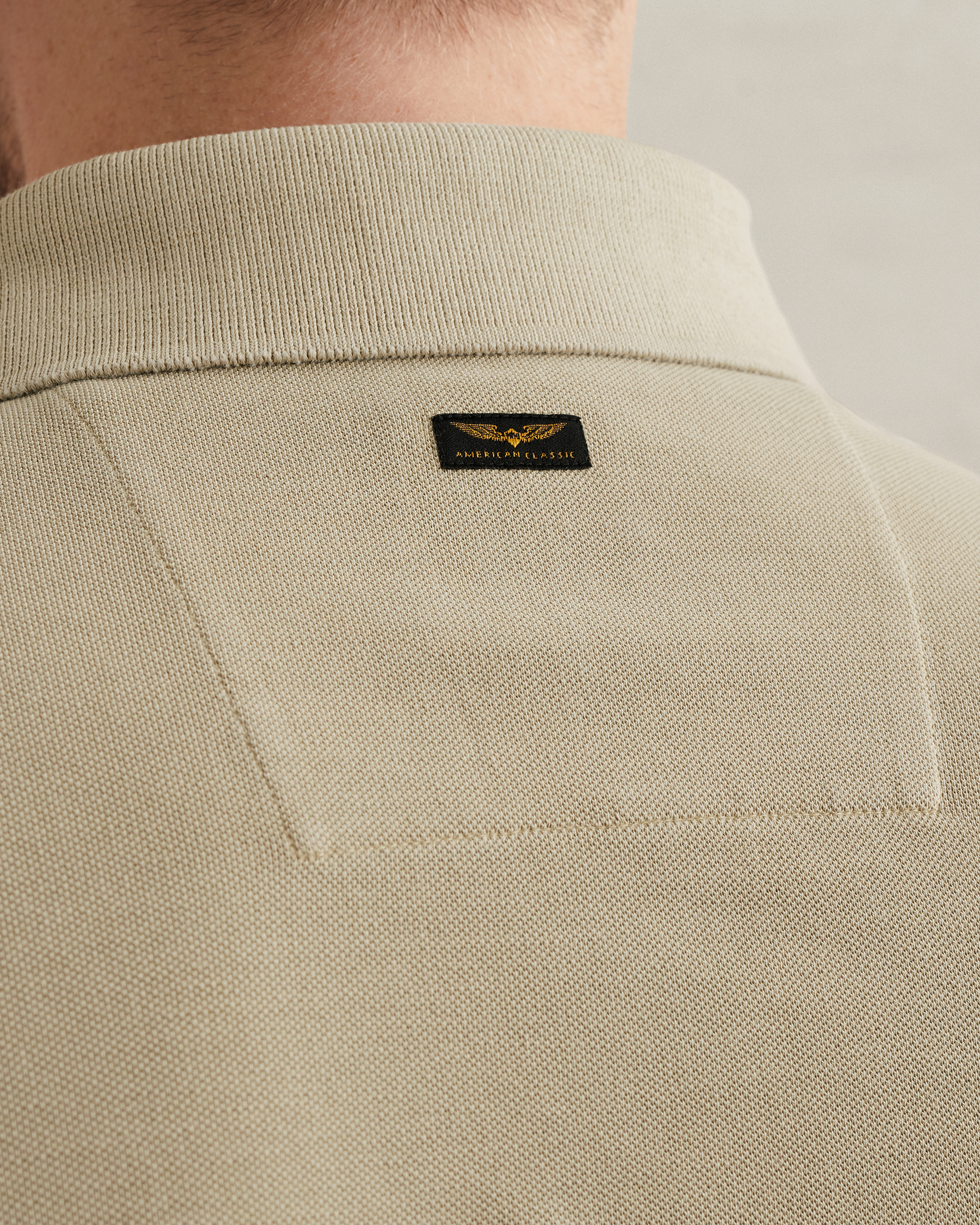 PME Legend Polo shirt in piqué with garment-dye washx