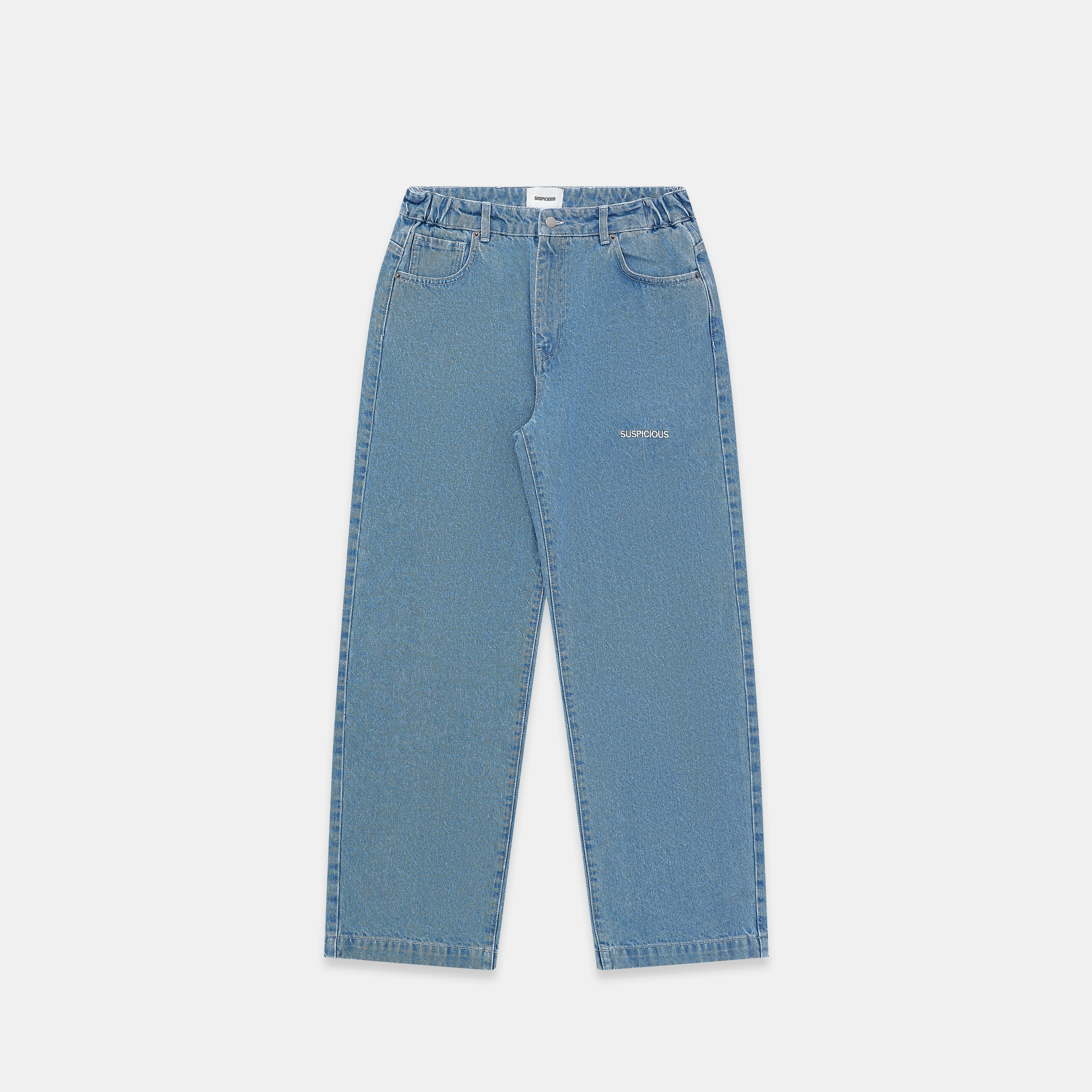Suspicious Antwerp PL / Bella Wide Leg Denim - Mediterranean Blue