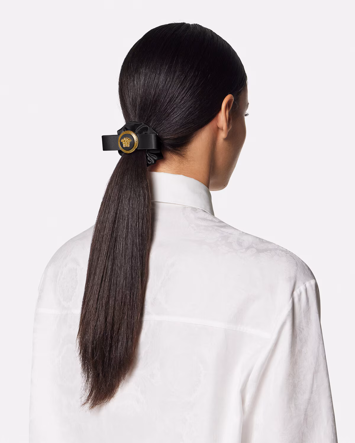 Versace Gianni Ribbon Scrunchie