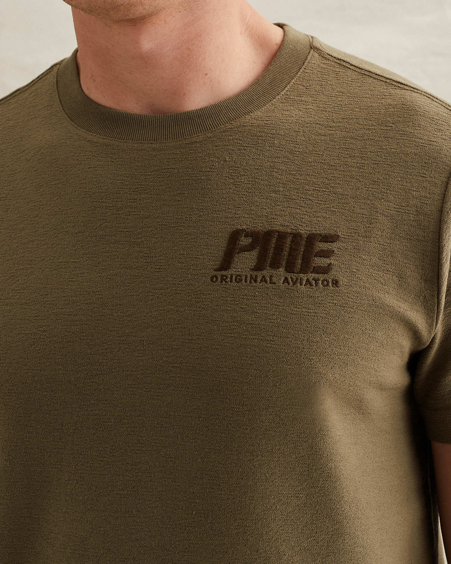 PME Legend T-shirt in jacquard jersey with artwork on the chestx