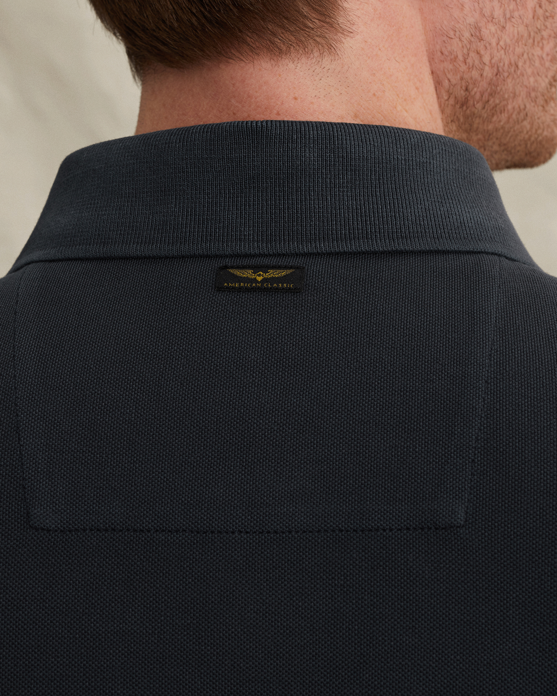 PME Legend Polo shirt with garment-dye washx