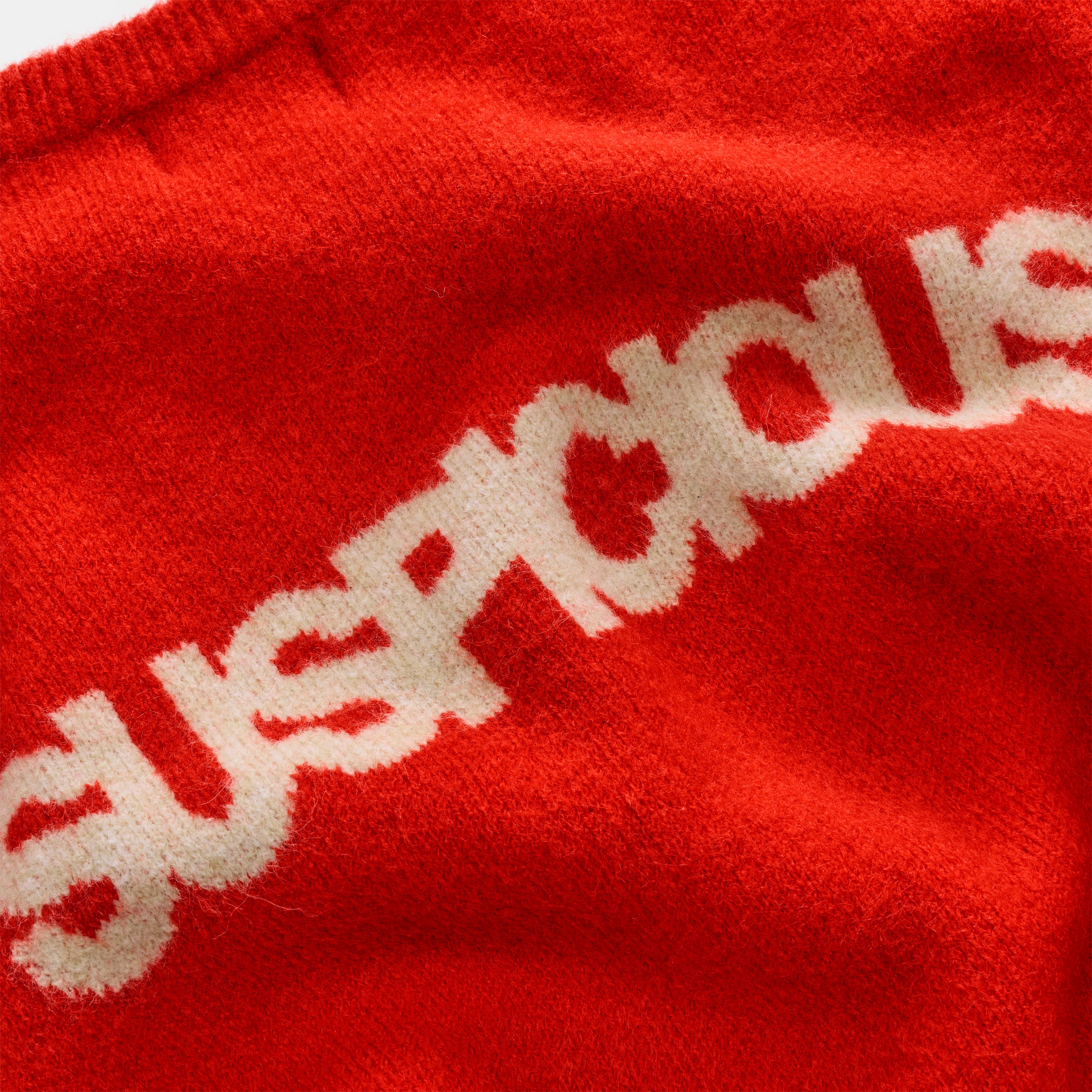 Suspicious Antwerp Polkaline / Suspicious Knitted Sweat - Red