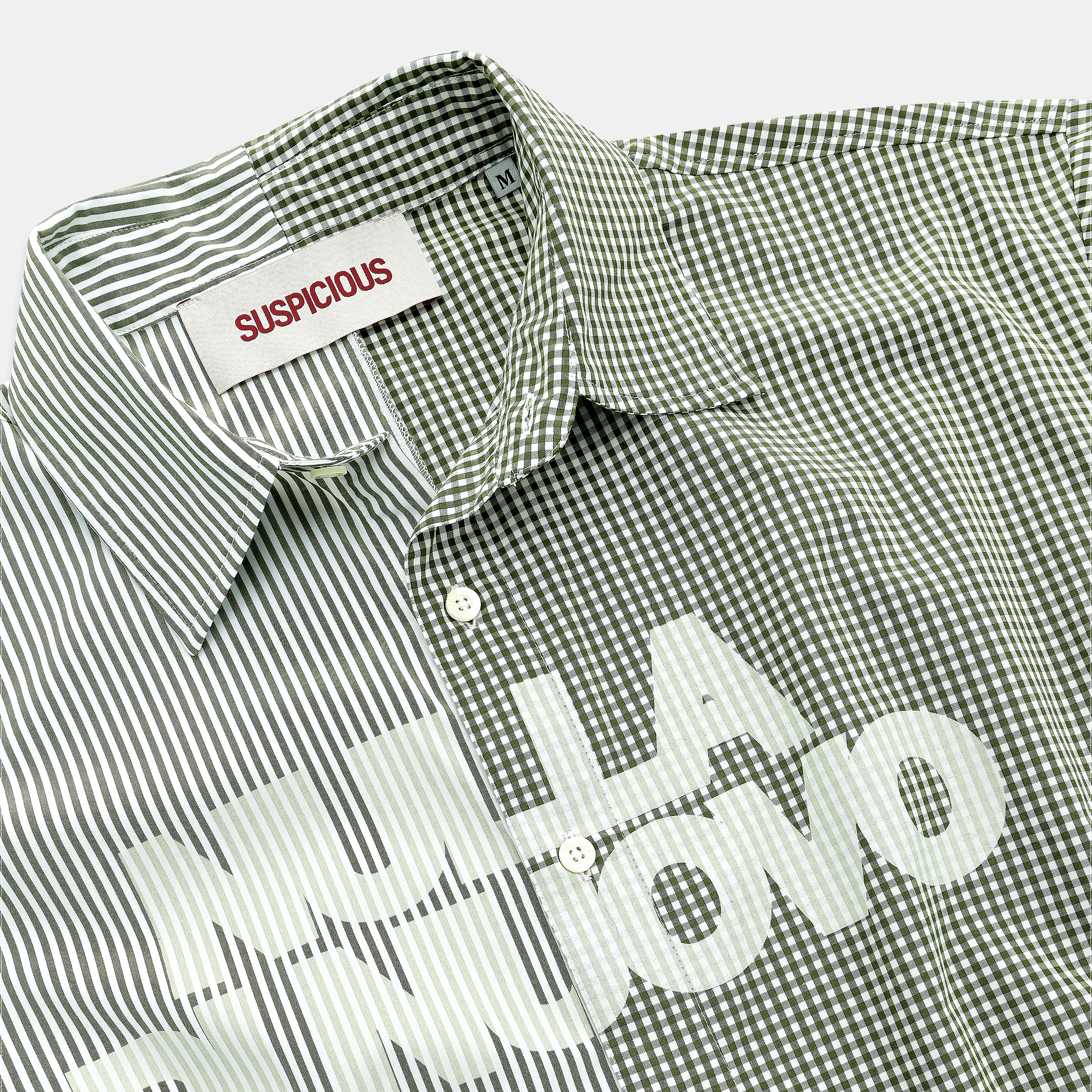 Suspicious Antwerp Buongiorno / Nulla Di Nuovo Dual Longsleeve Shirt - Green