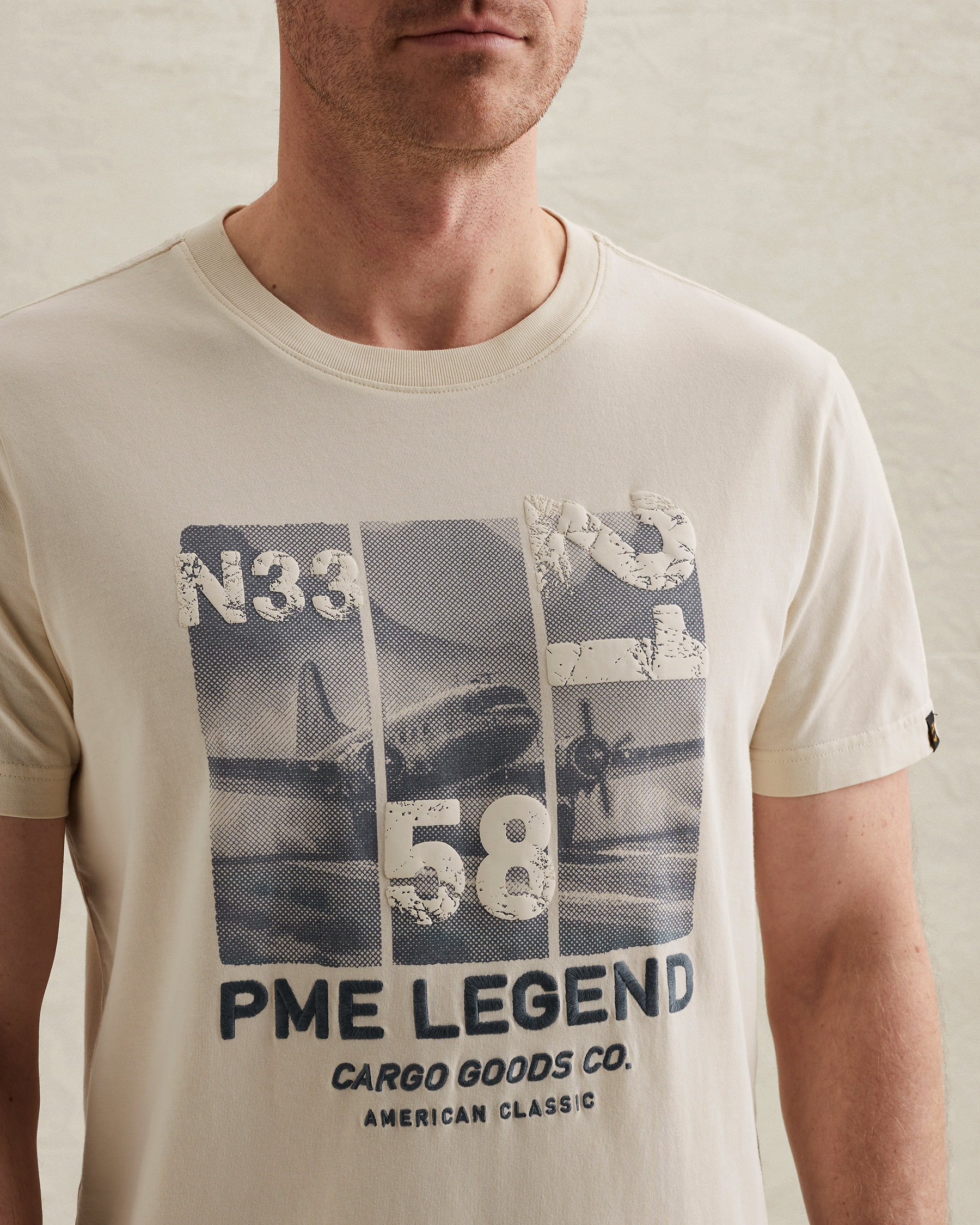PME Legend T-shirt with mixed artworkx