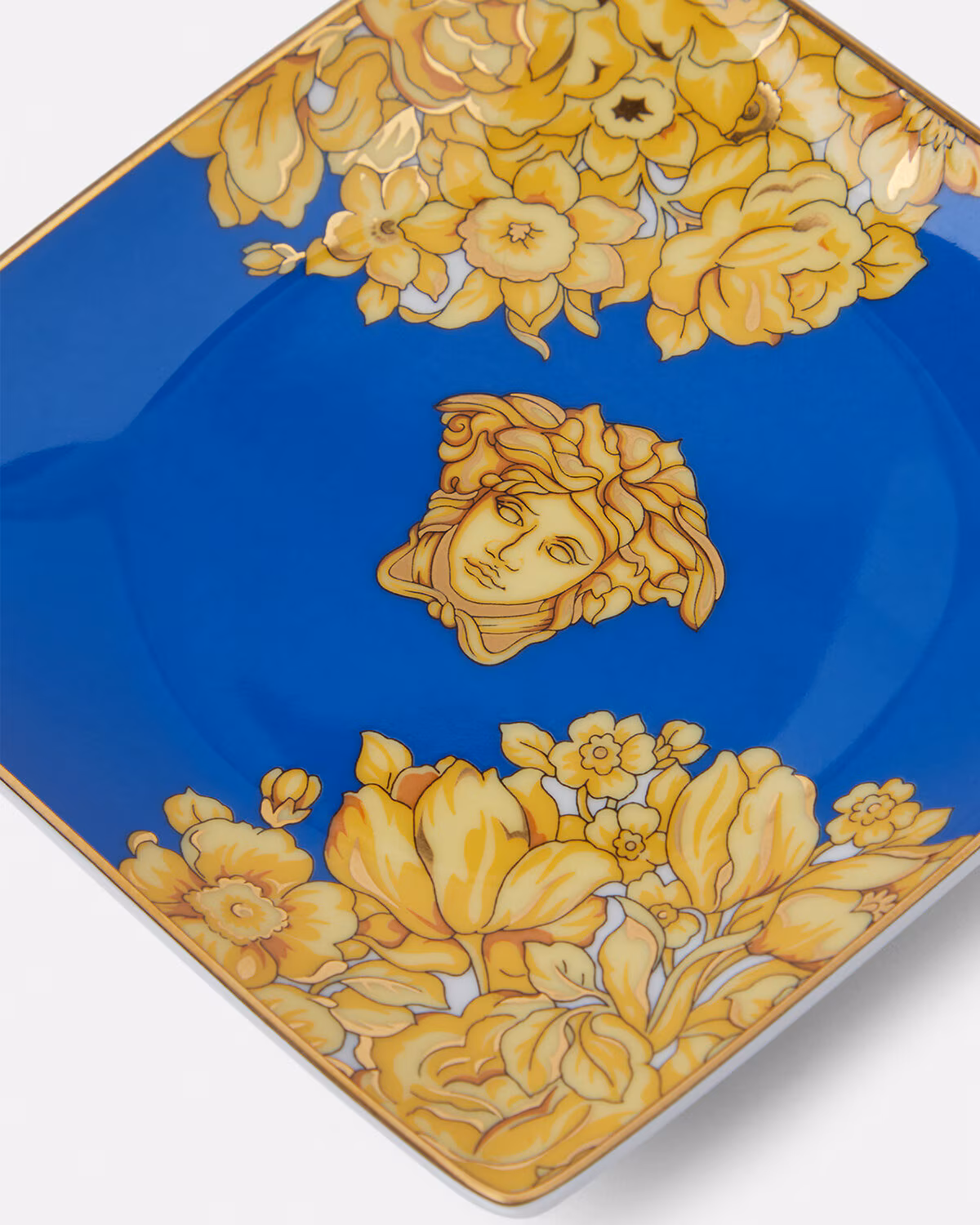 Versace Medusa Rhapsody Square Plate 4.7