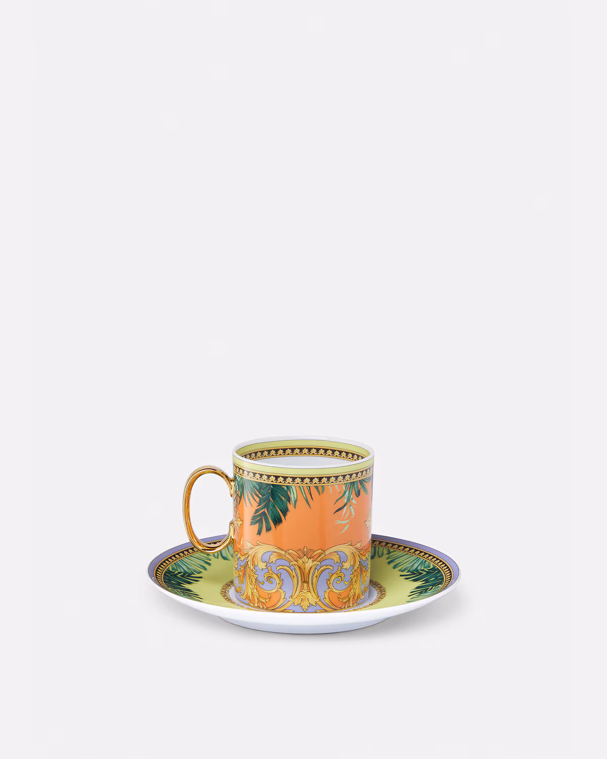 Versace Jungle Animalier Coffee Cup And Saucer