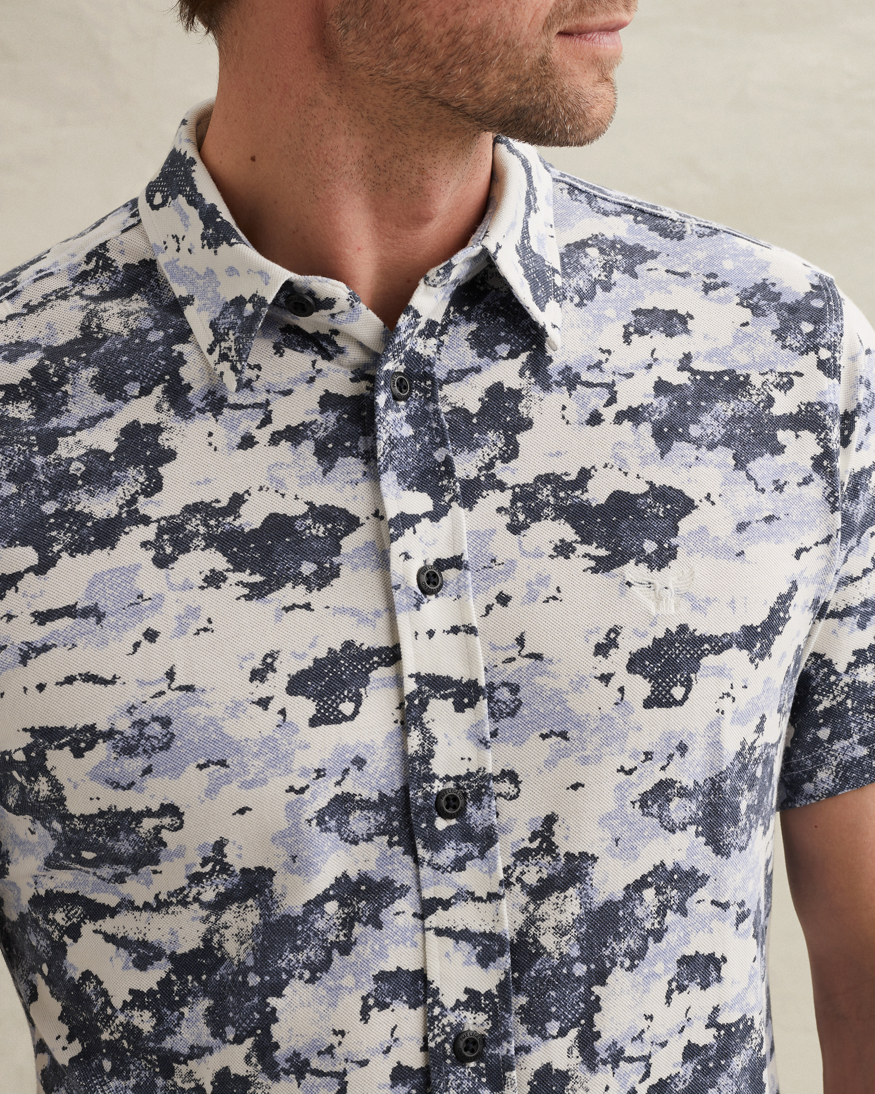 PME Legend Shirt with short sleeves in piquéx