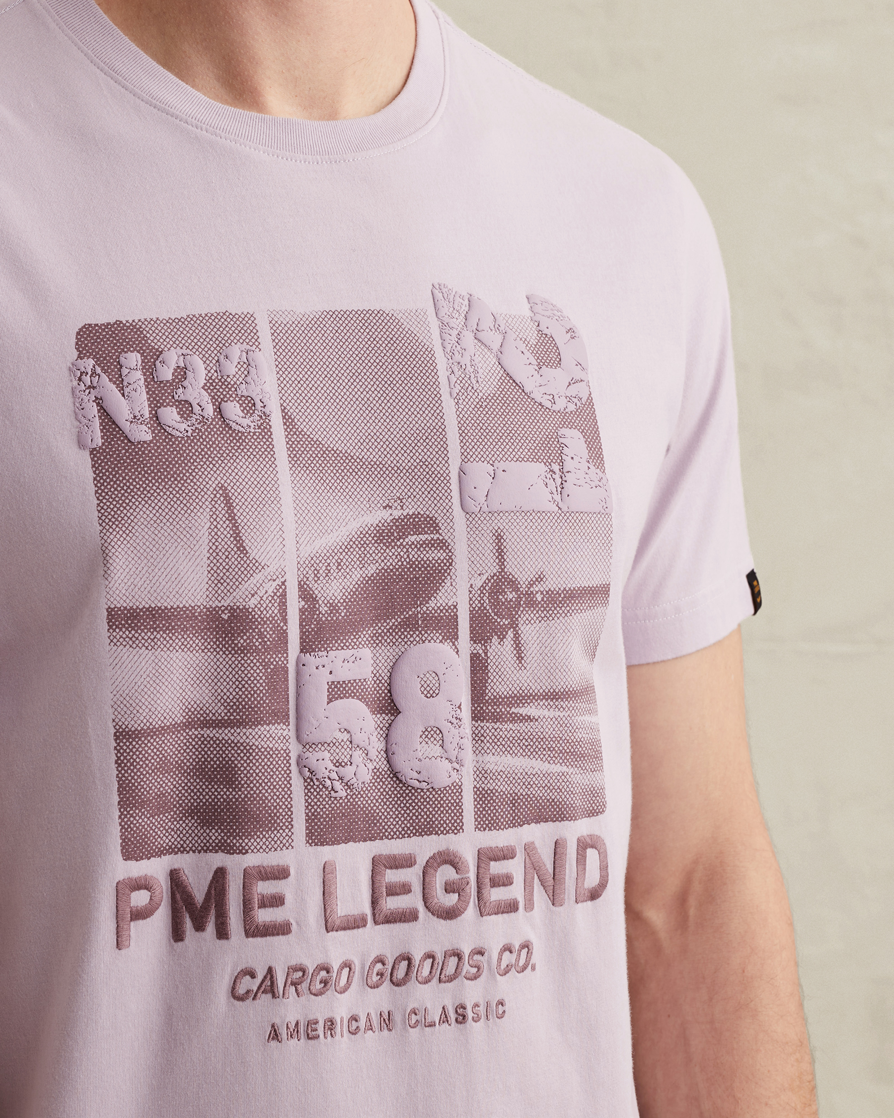 PME Legend T-shirt with mixed artworkx