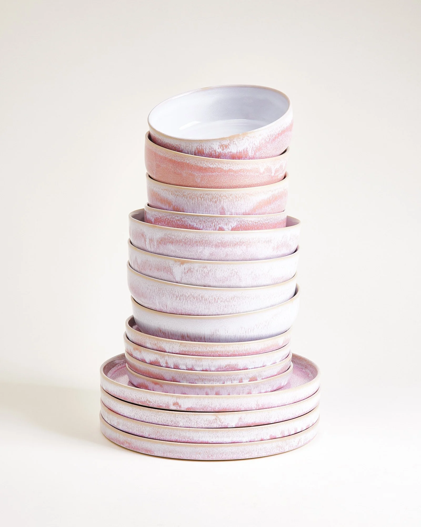 Cordoama - Tableware set modern rosé 16 pieces