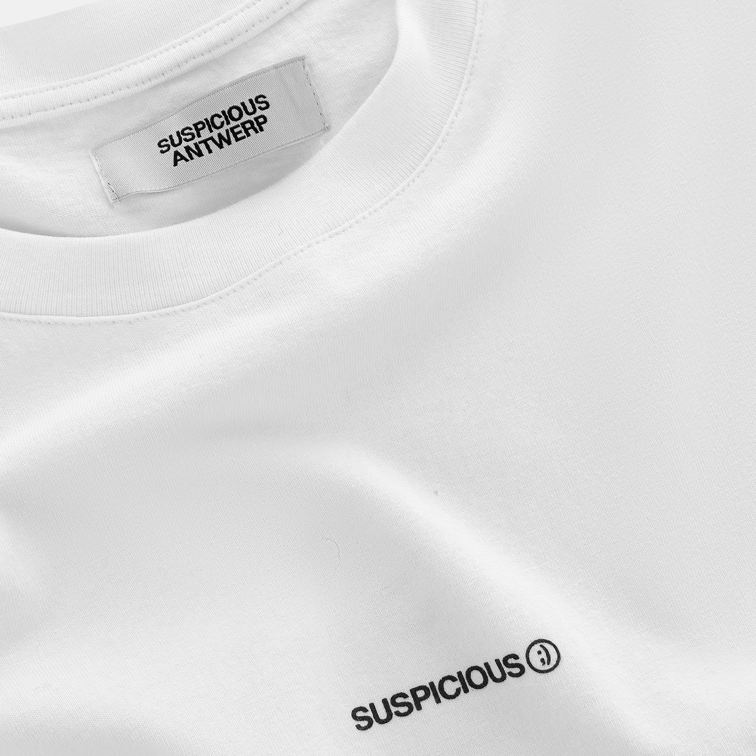 Suspicious Antwerp (SS24) The Studios Tee - White