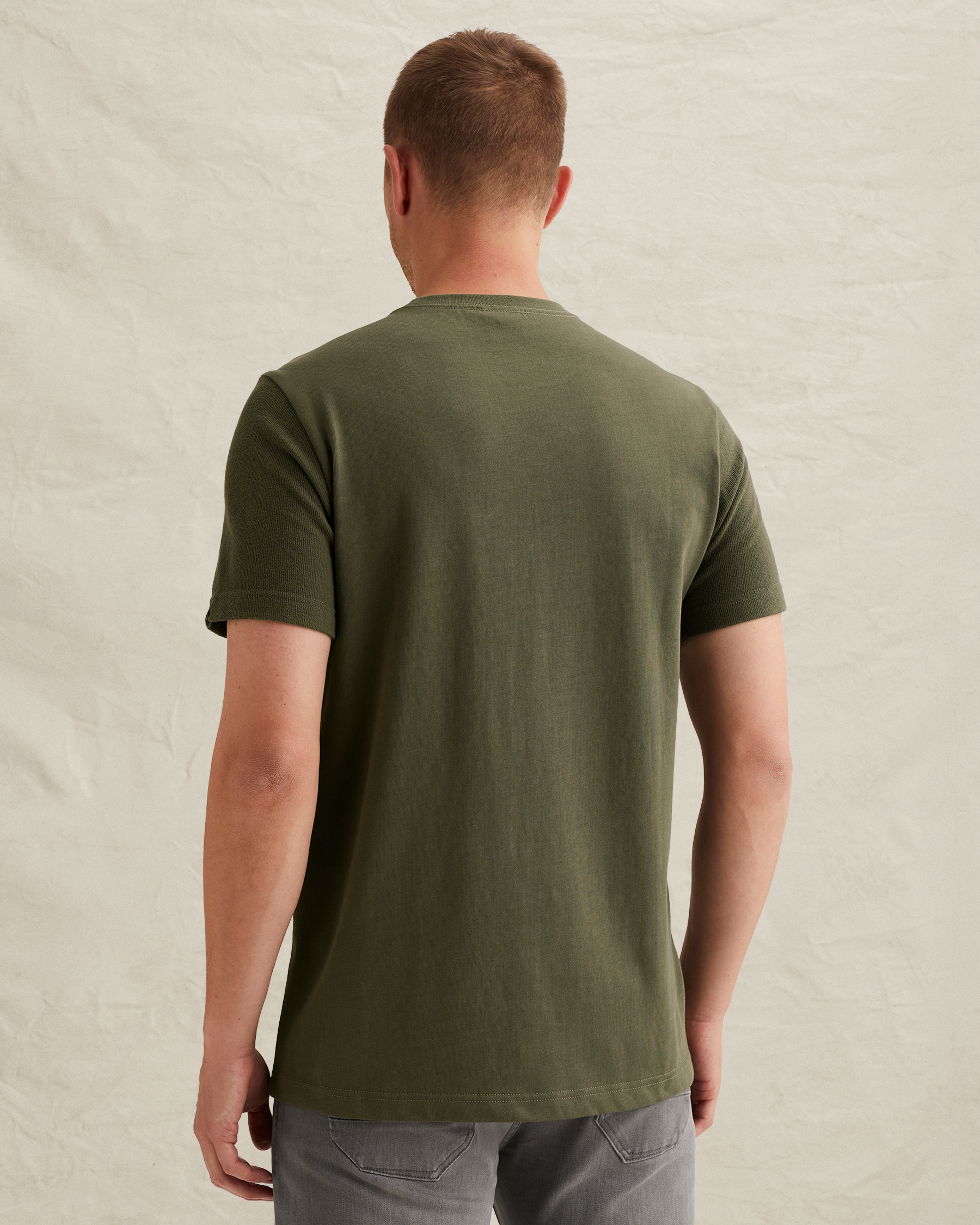 PME Legend T-shirt in a material blend with artworkx