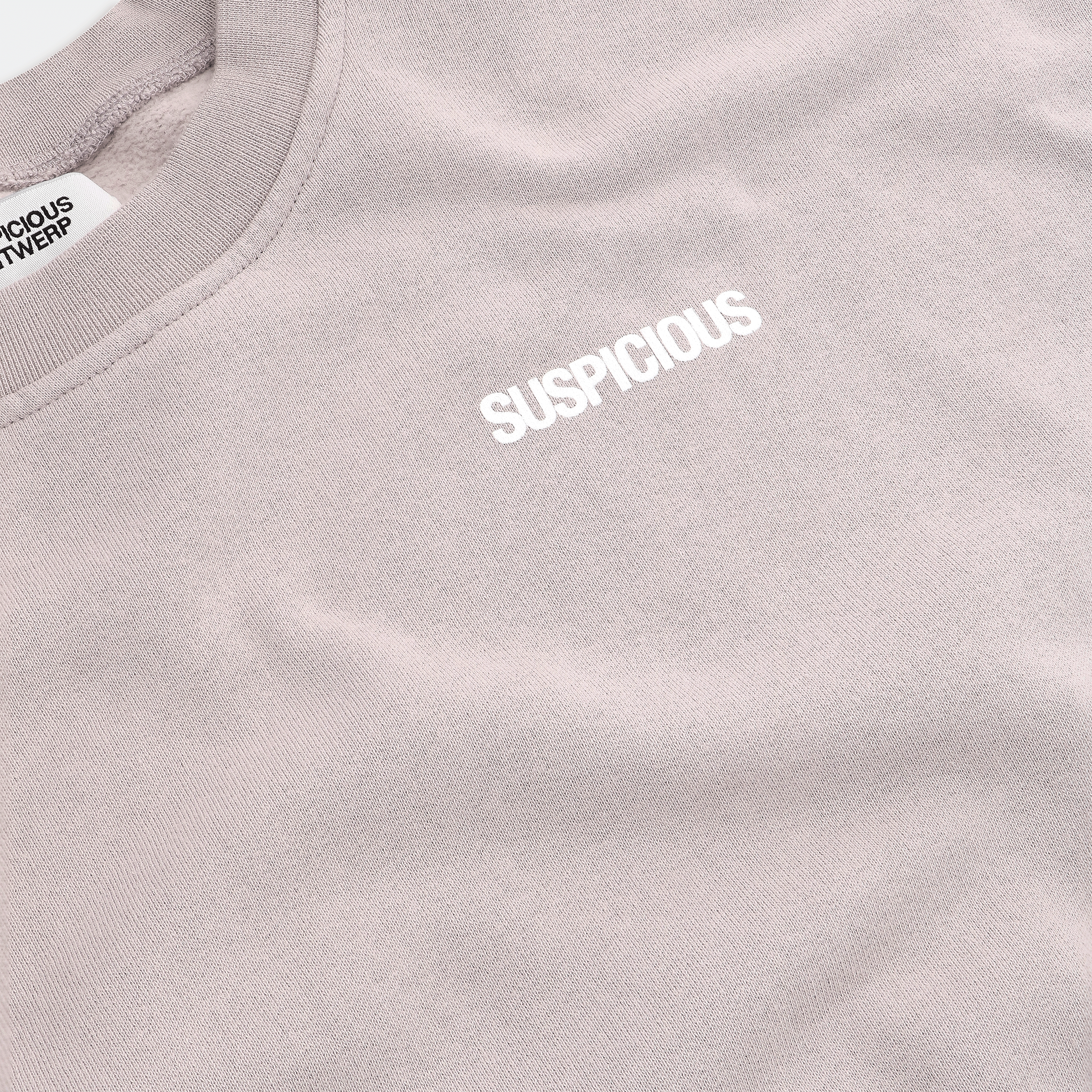 Suspicious Antwerp The Suspicious Crewneck - Nomad Grey