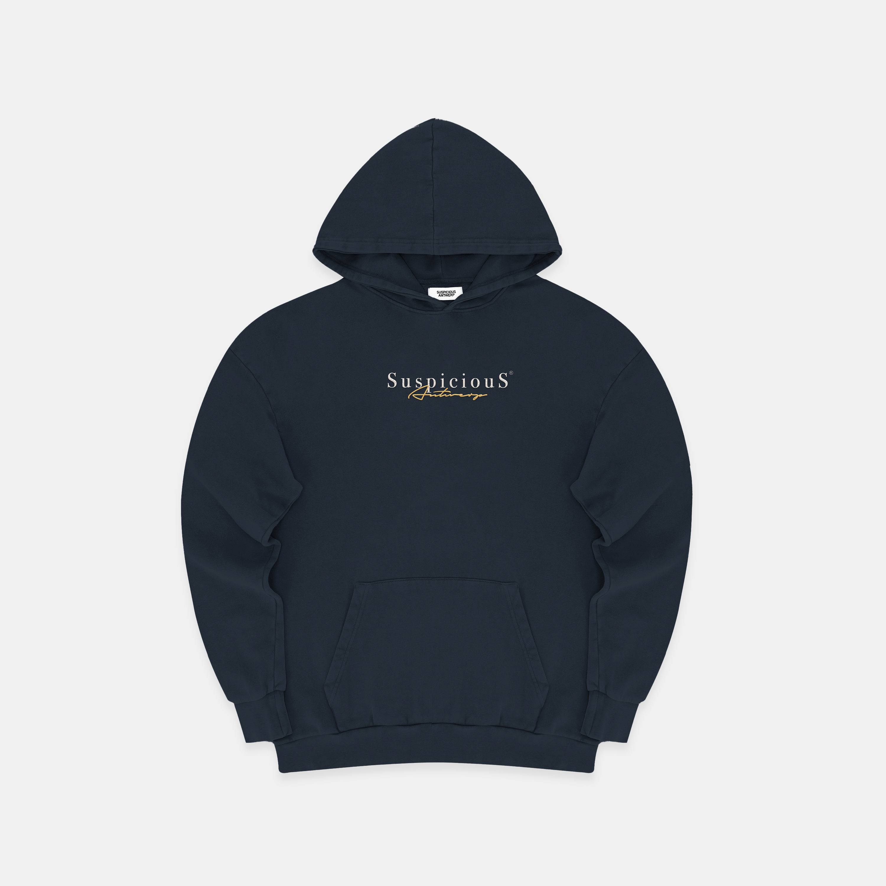 Suspicious Antwerp The Vintage Hoodie - Nightfall