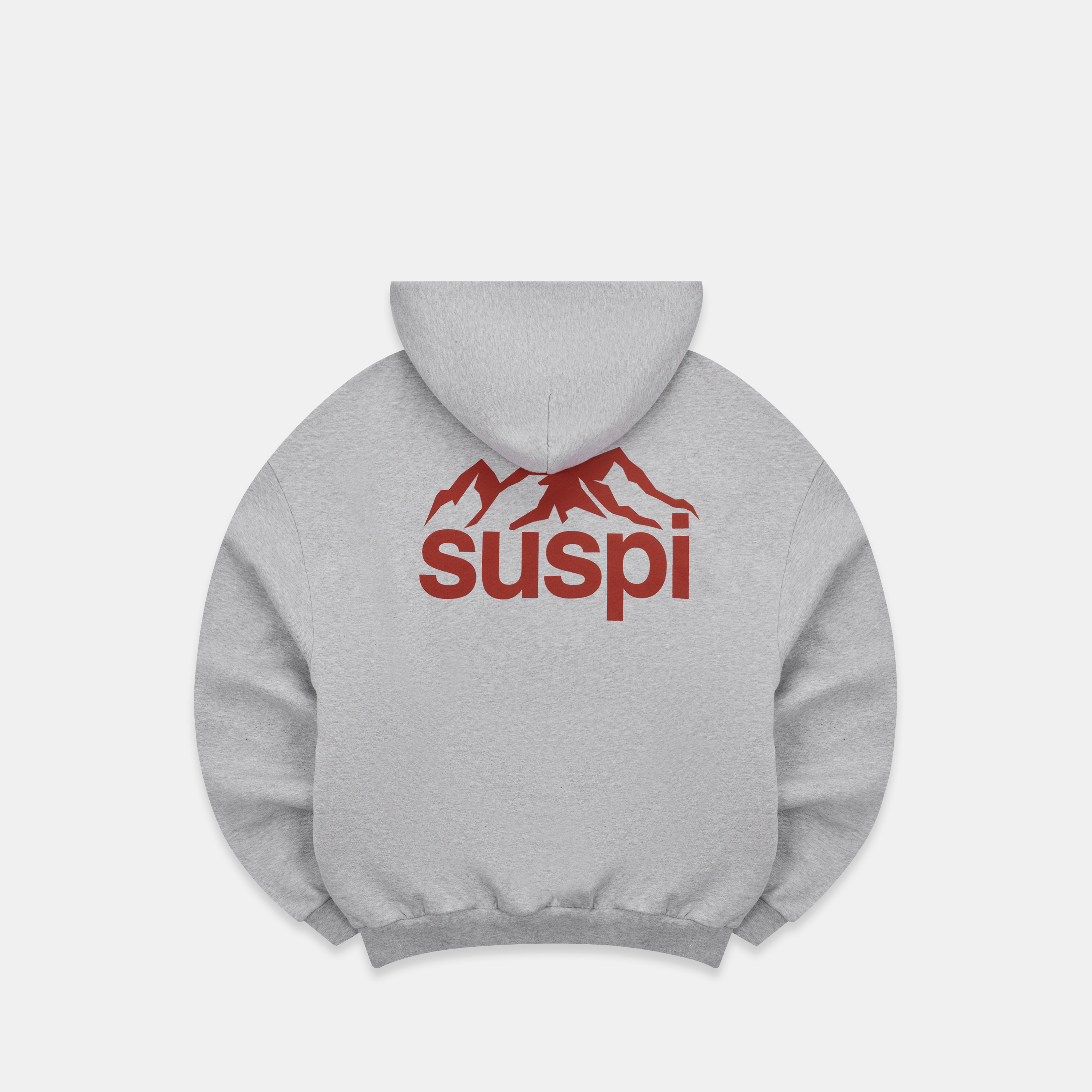 Suspicious Antwerp Winter1 / Landscape Hoodie - Heather Grey