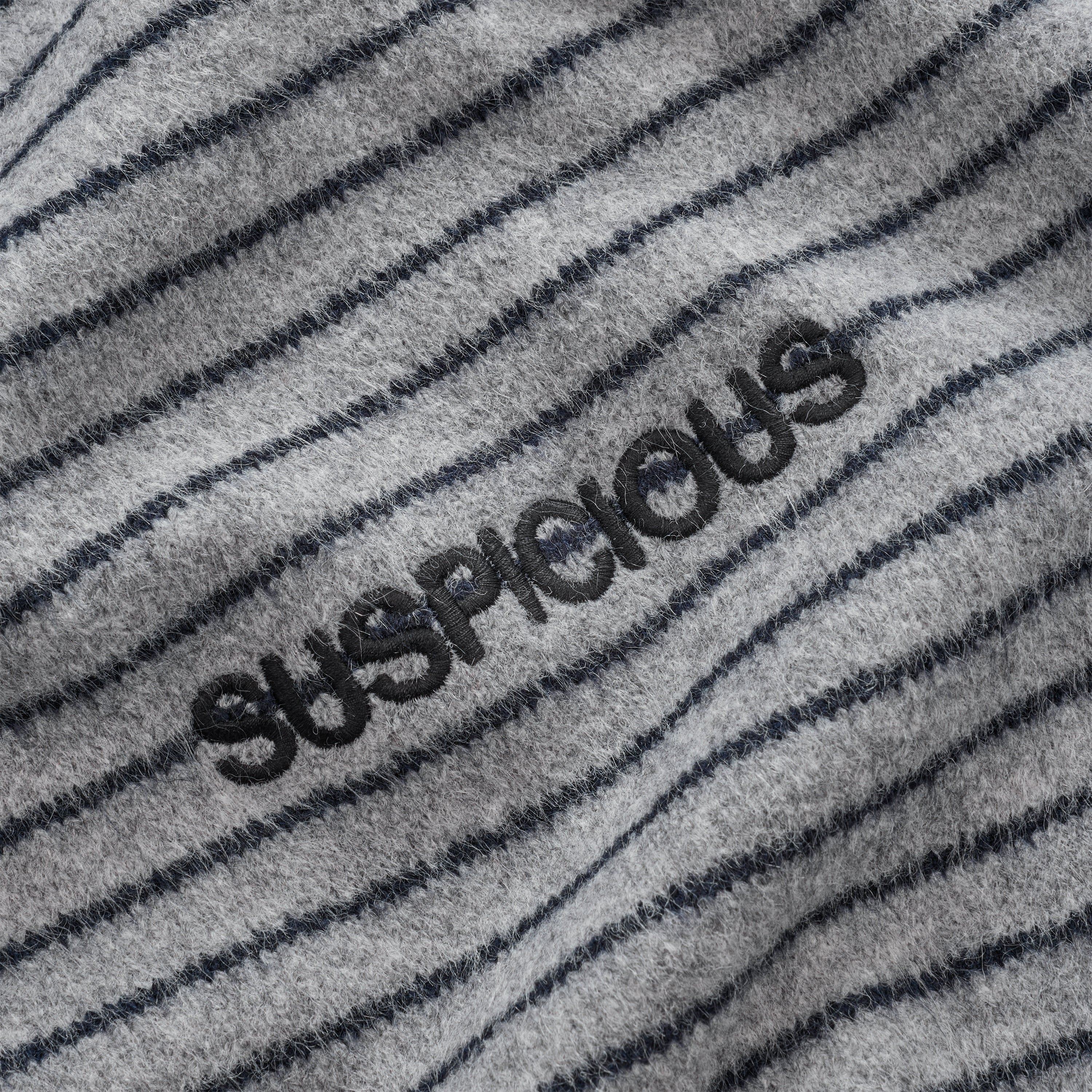 Suspicious Antwerp Polkaline / Striped Knitted Sweat - Neutral Heather