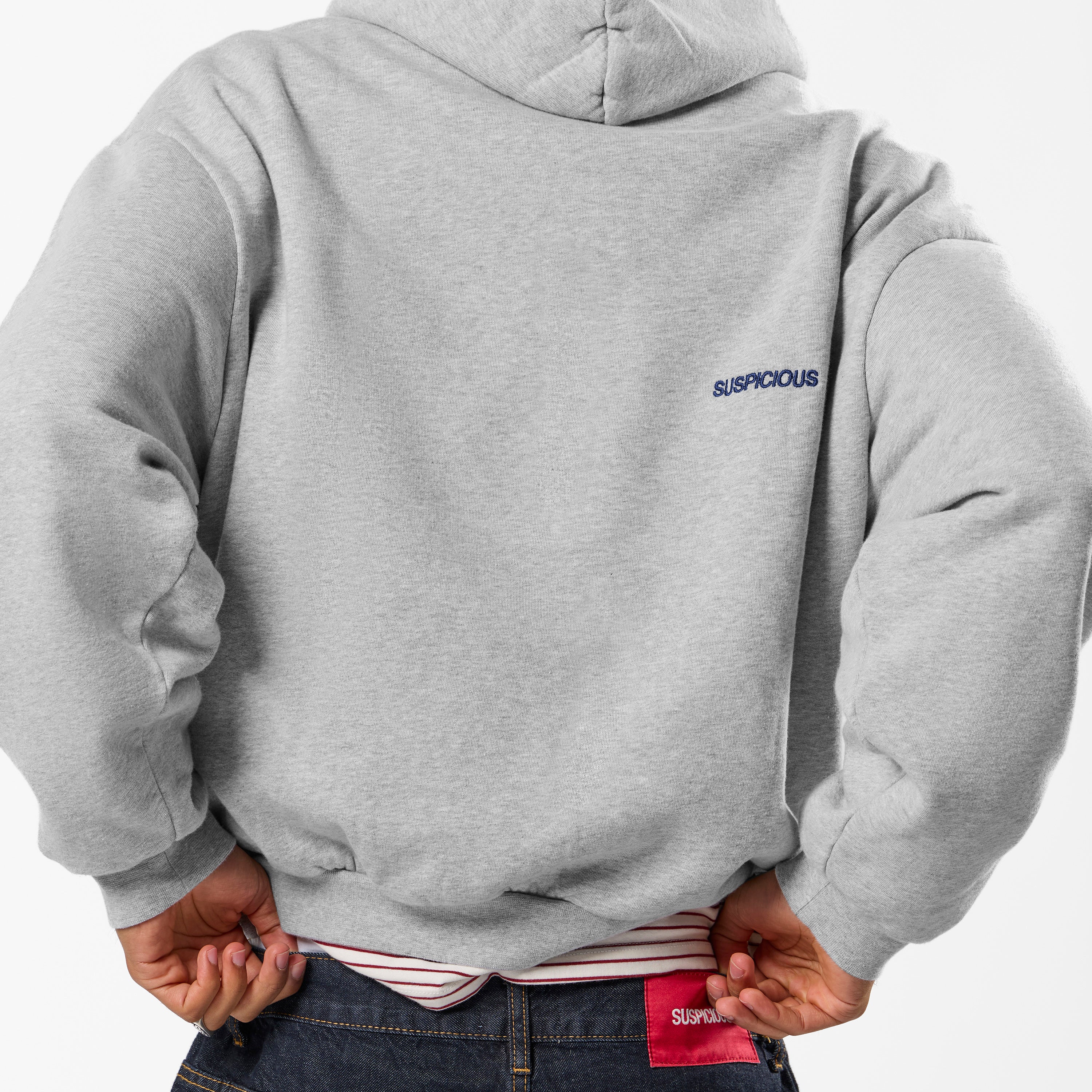 Suspicious Antwerp PL / The Essentials Hoodie - Neutral Heather
