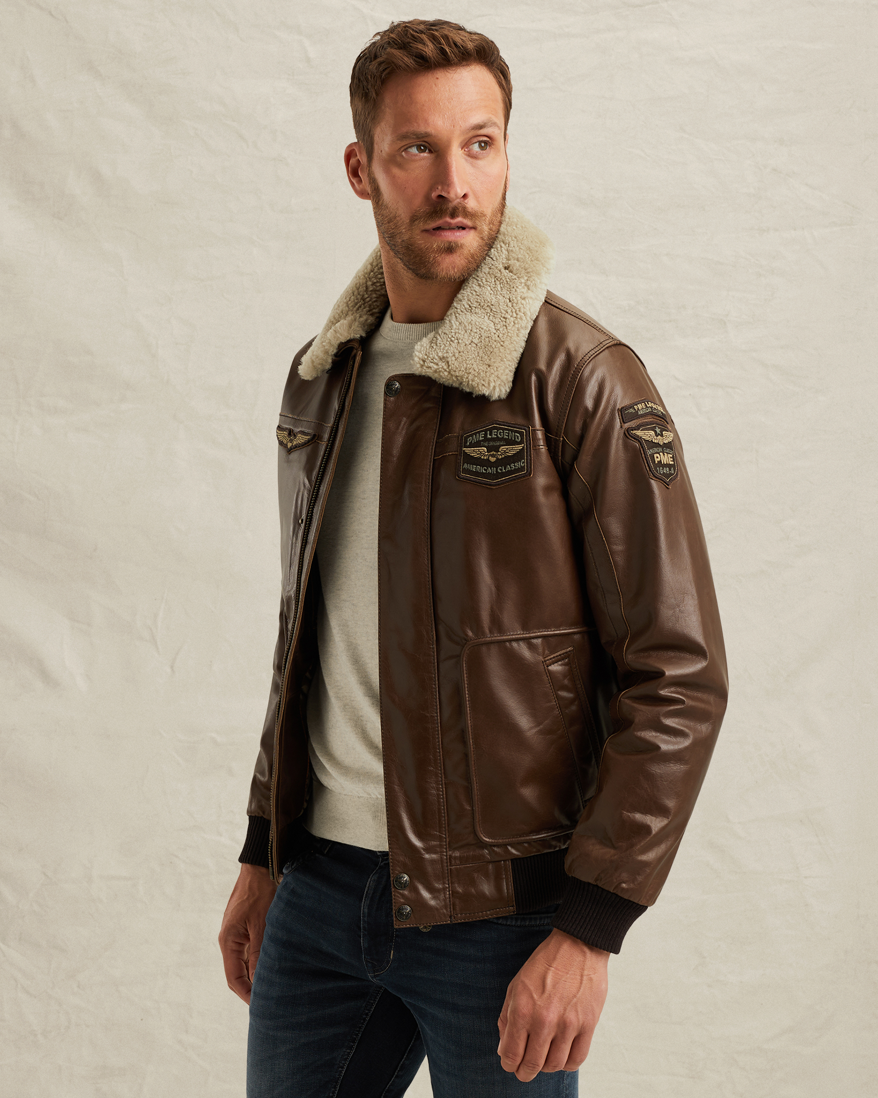 PME Legend Hudson leather jacketx