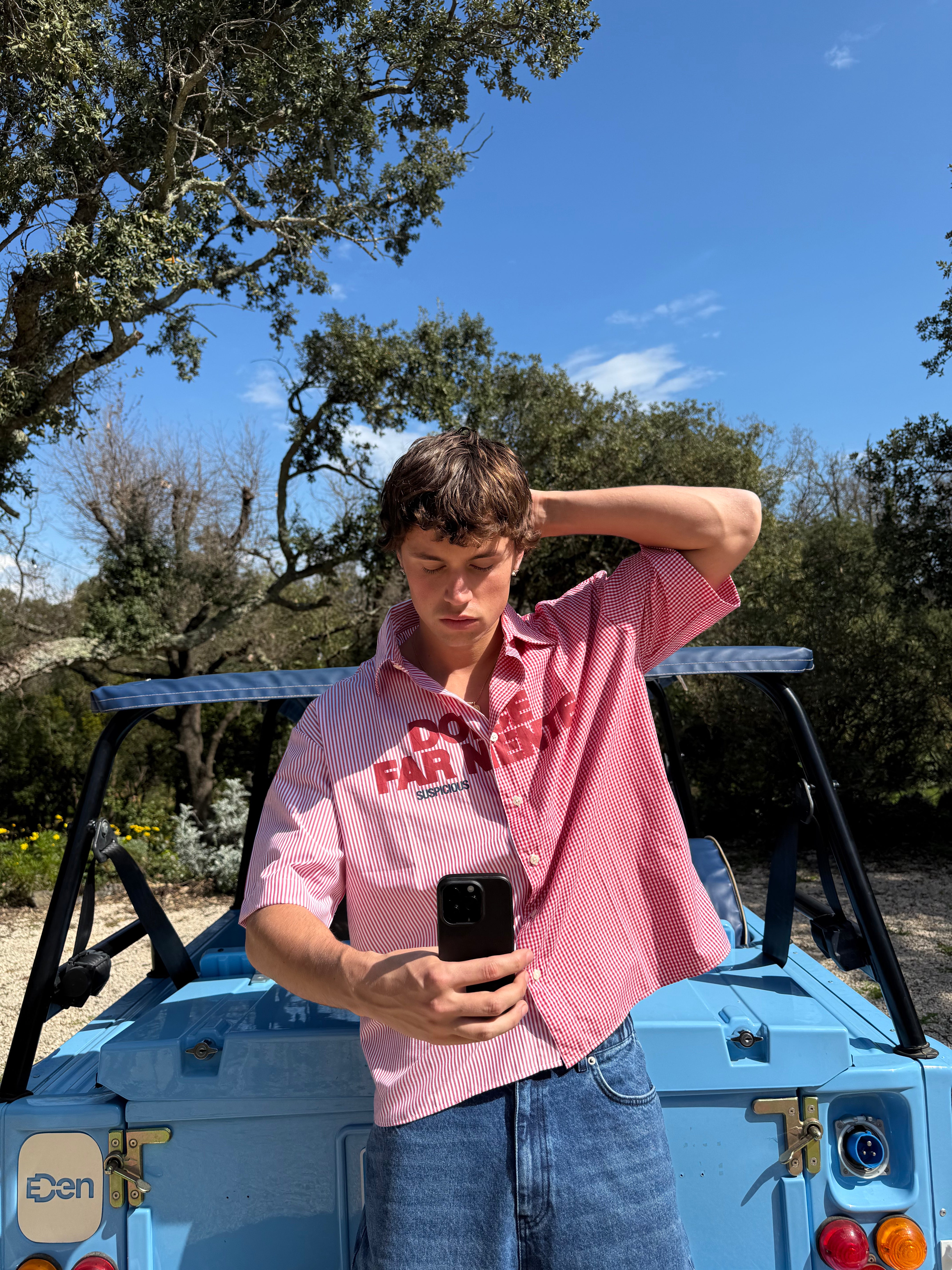 Suspicious Antwerp Buongiorno / Dolce Far Niente Dual Shortsleeve Shirt - Ruby
