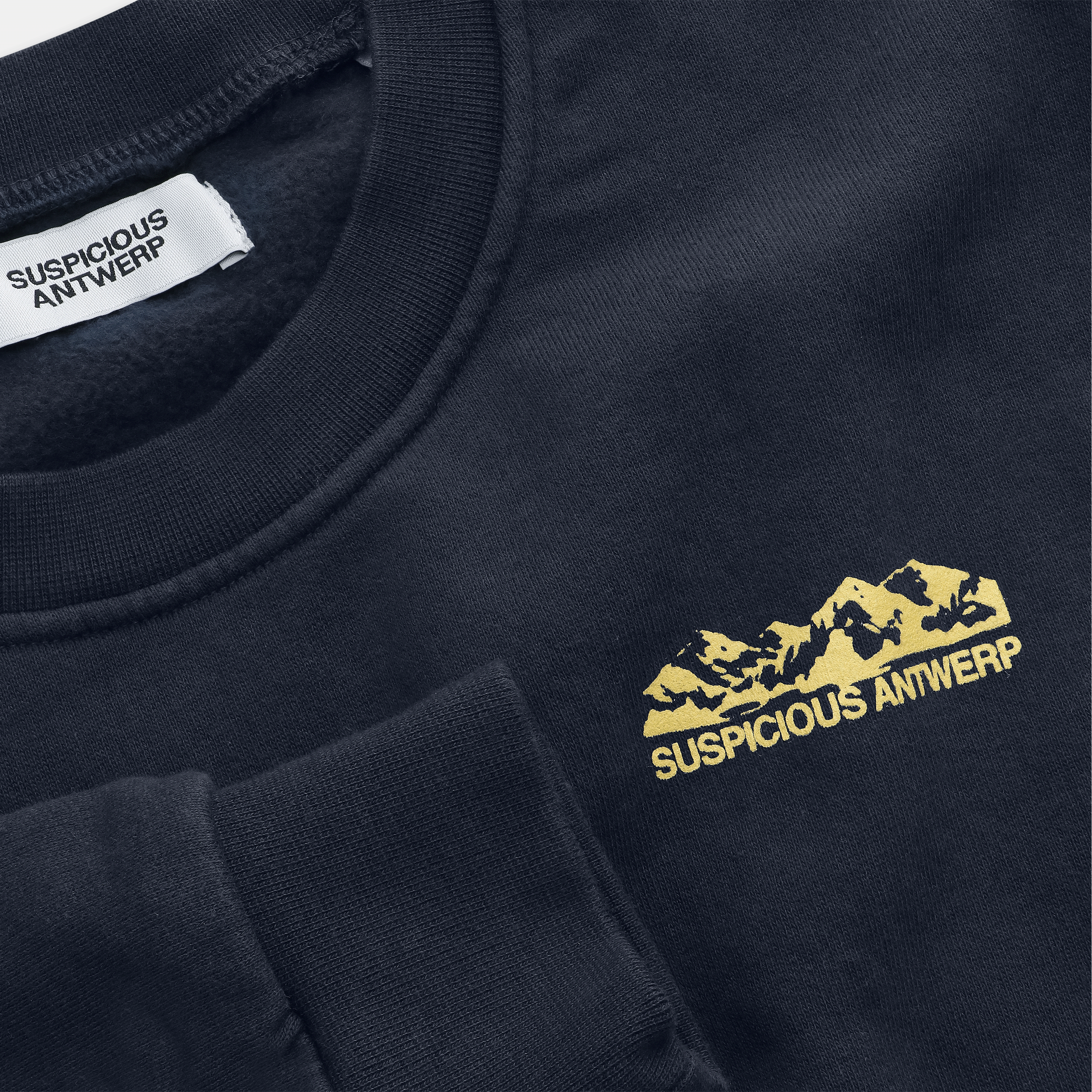 Suspicious Antwerp The Landscape Crewneck - Nightfall