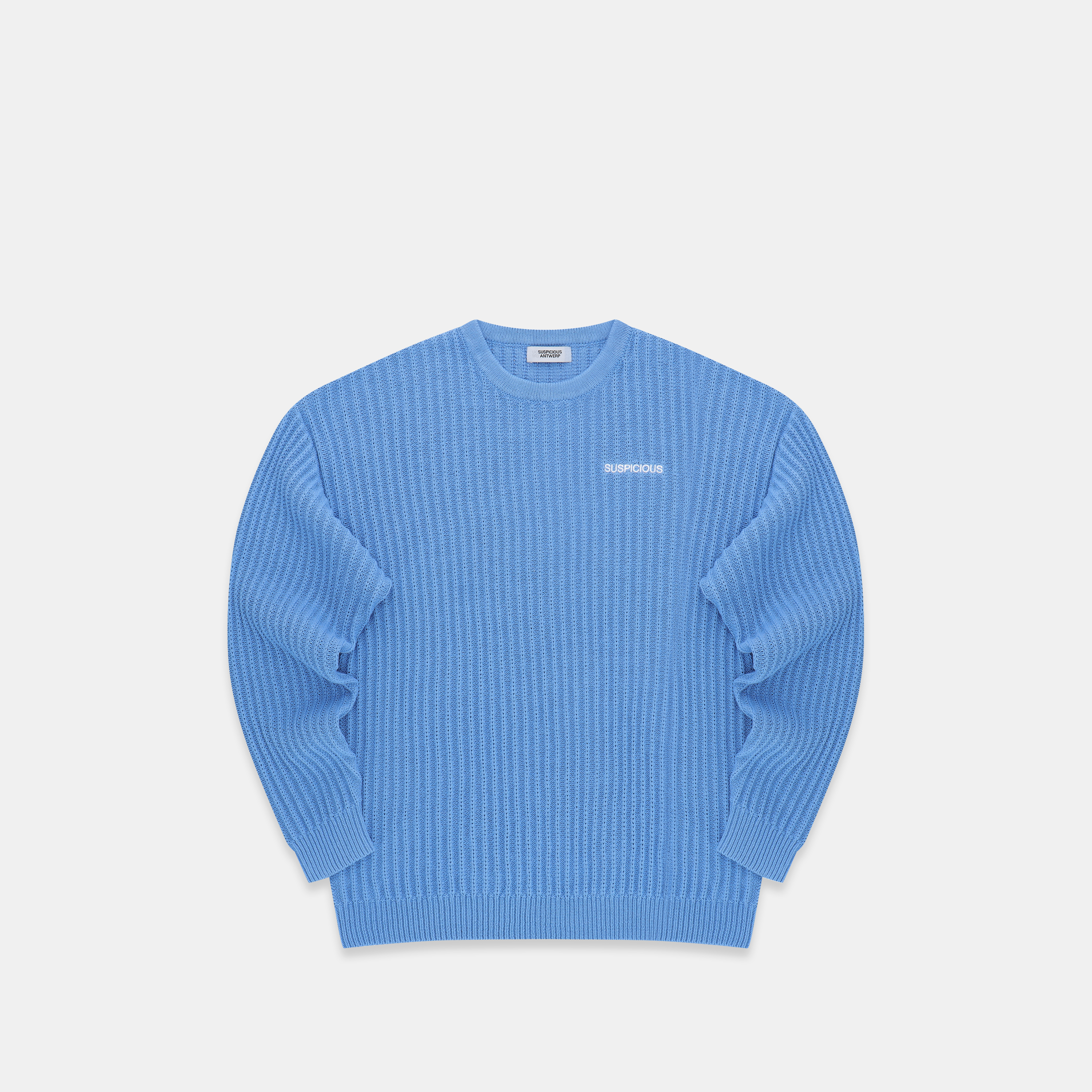Suspicious Antwerp The Suspicious 2 Knitted Sweat - Blue