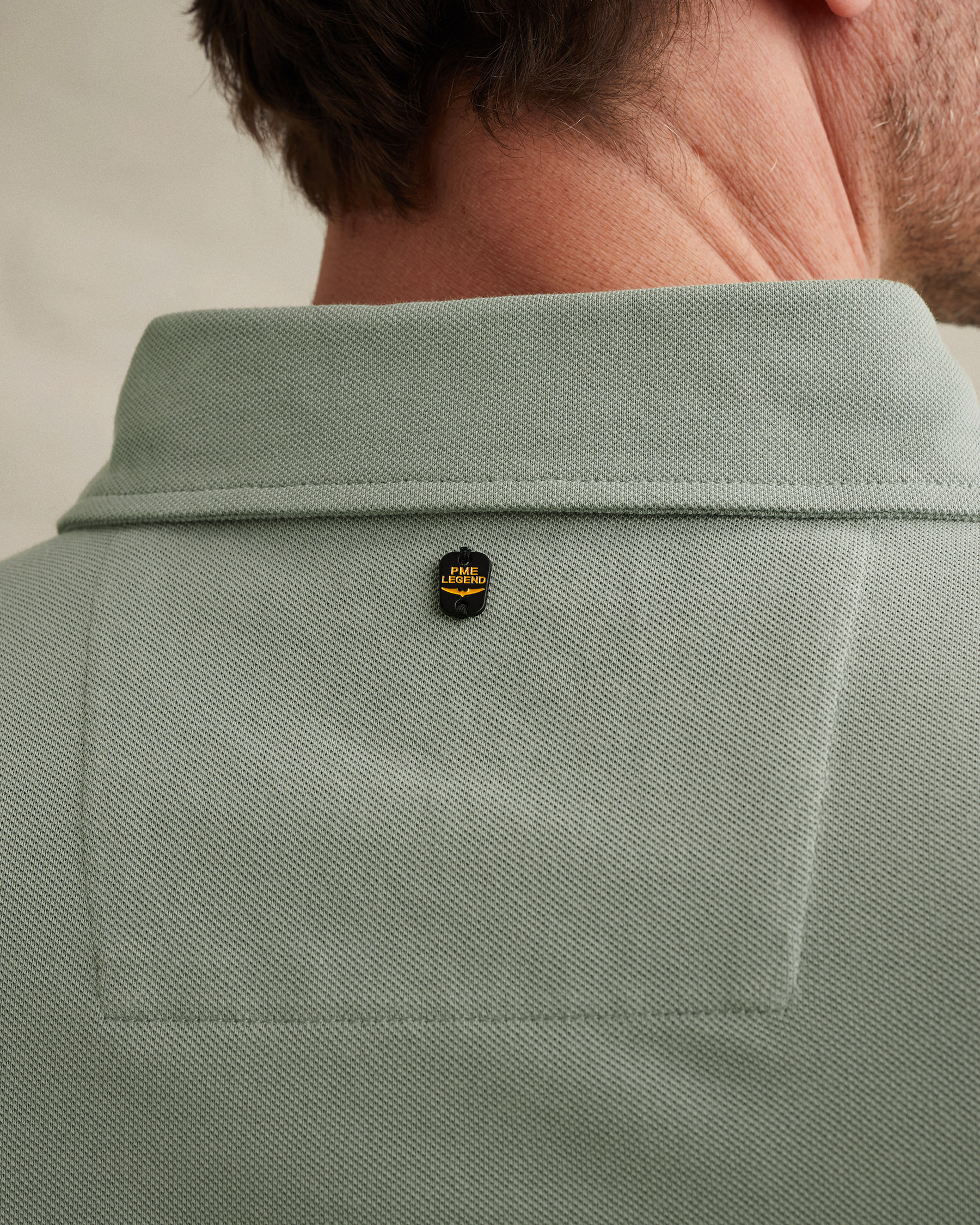 PME Legend Polo shirt in piqué with badgesx