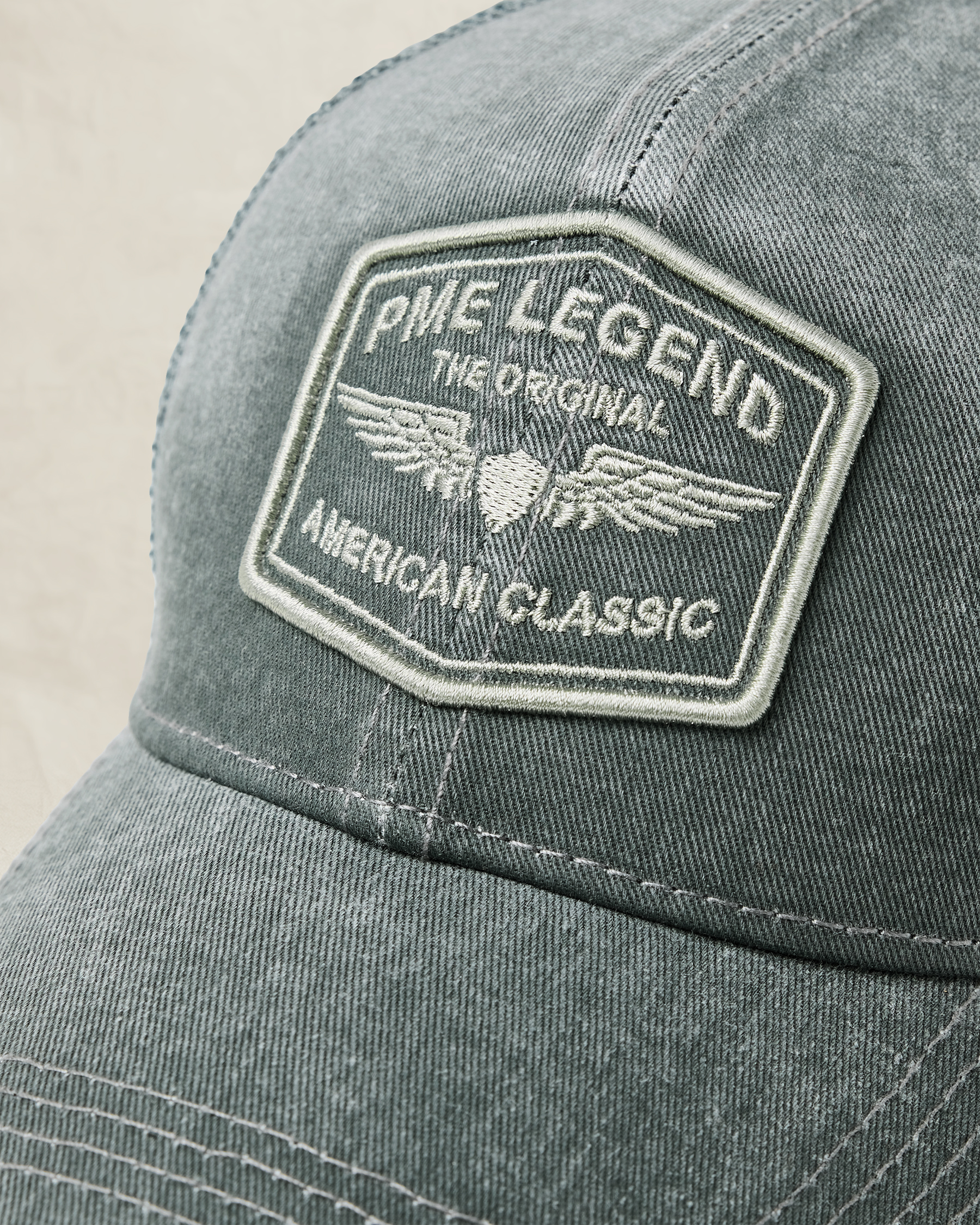 PME Legend Washed cotton cap with badgex