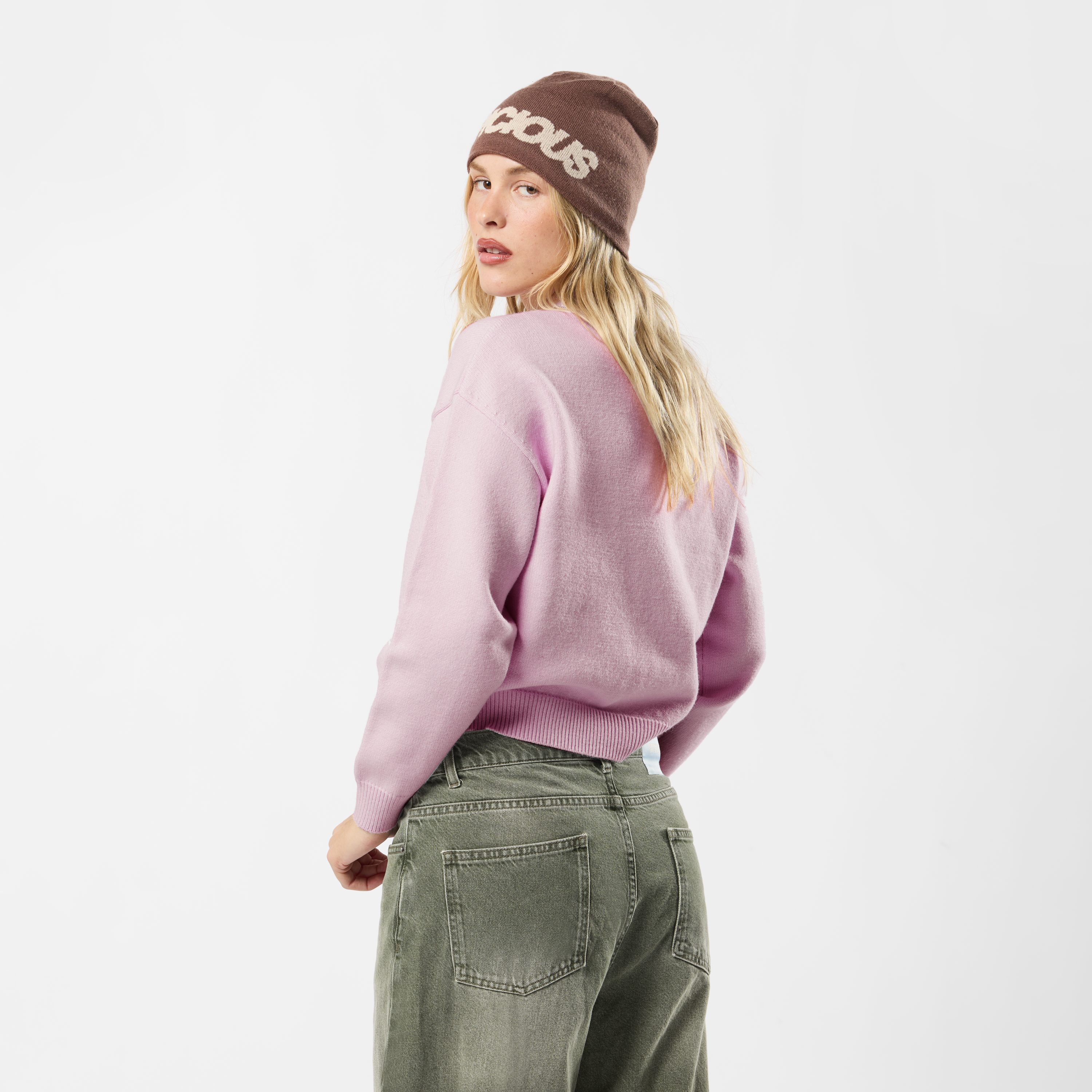 Suspicious Antwerp Winter2 / Core W High Neck Knit - Icy Orchid