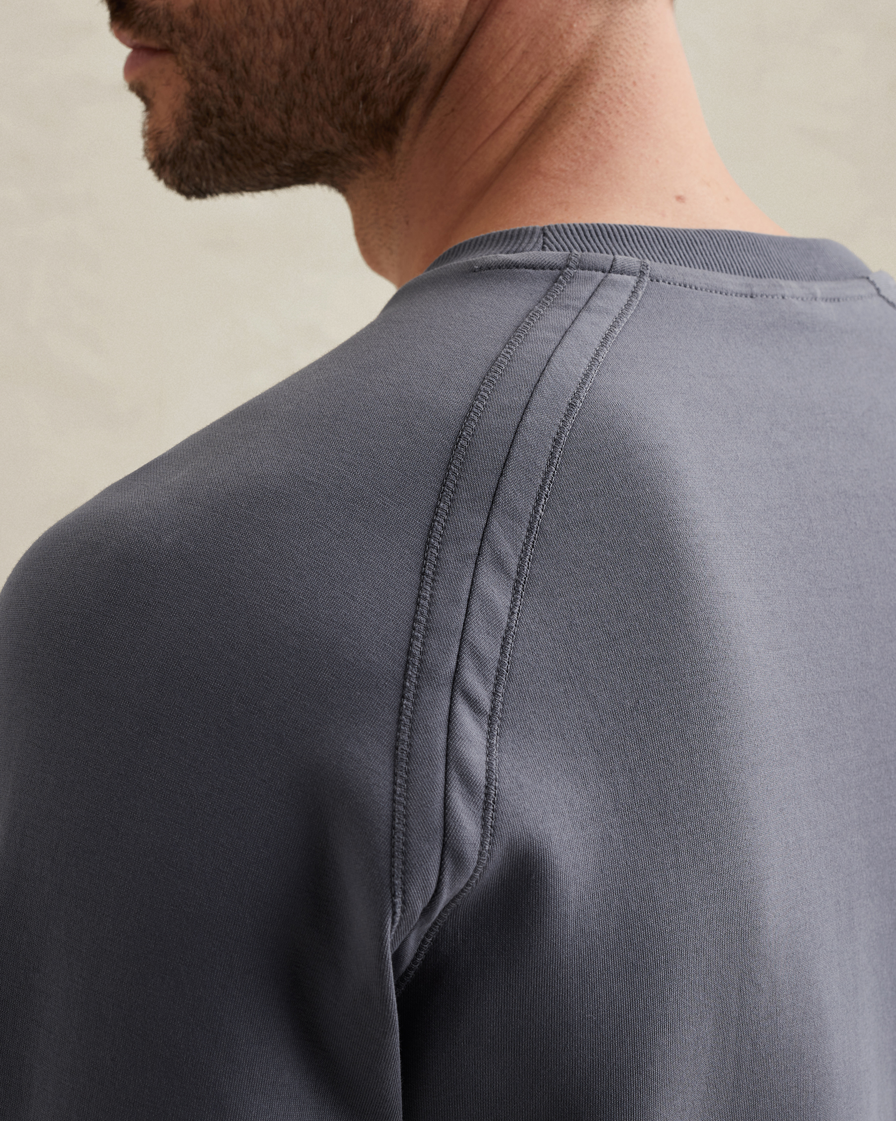 PME Legend Sweatshirt with raglan sleeves and ribbed hemsx