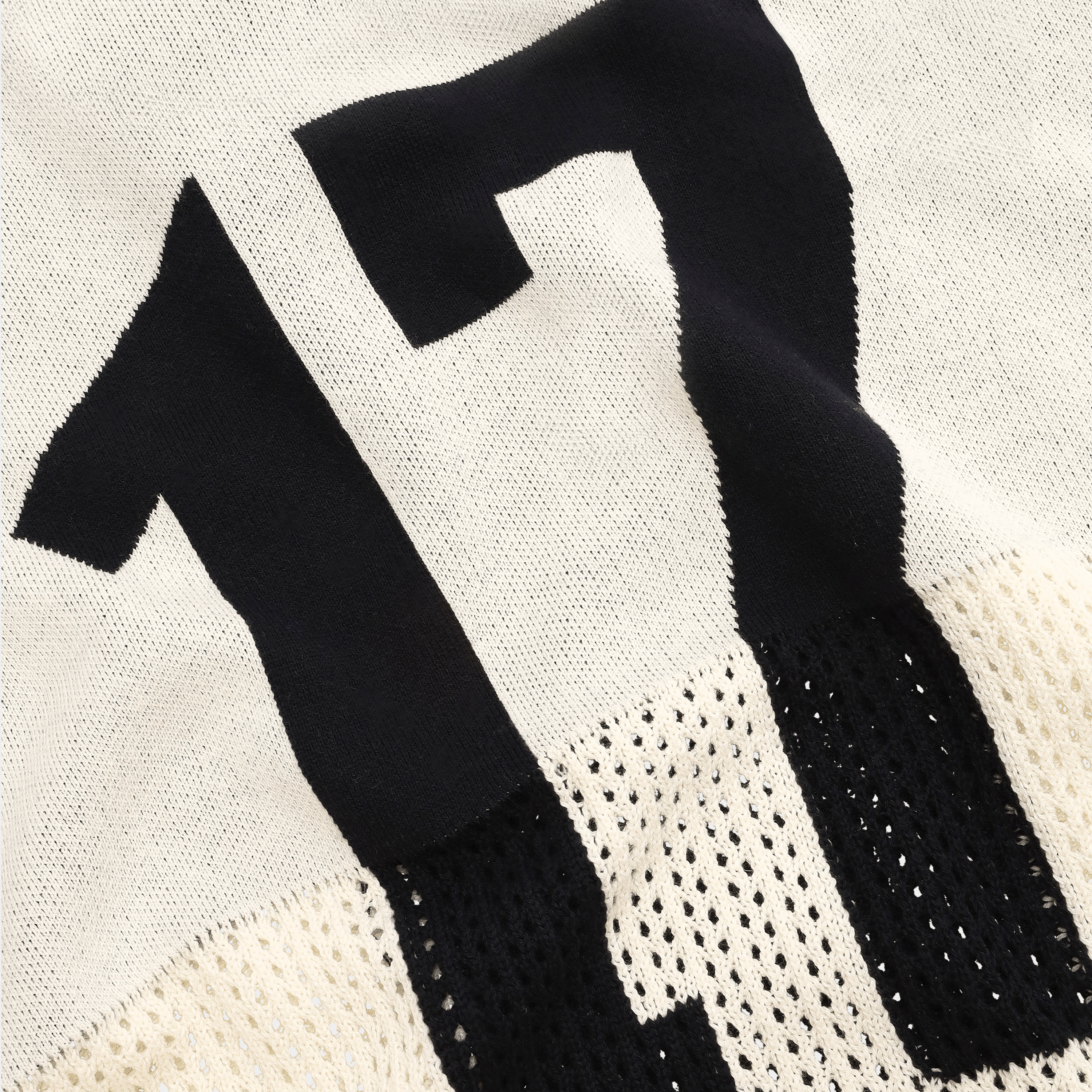 Suspicious Antwerp Football / Knitted Football Jersey - Natural Nightfall