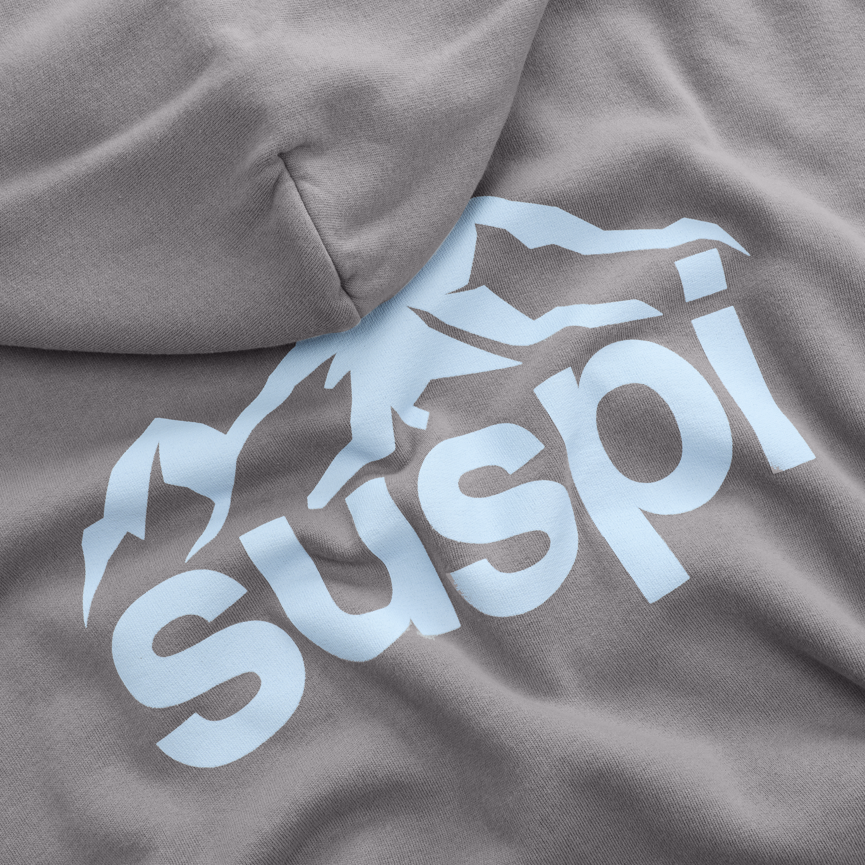 Suspicious Antwerp Winter1 / Landscape Hoodie - Slate