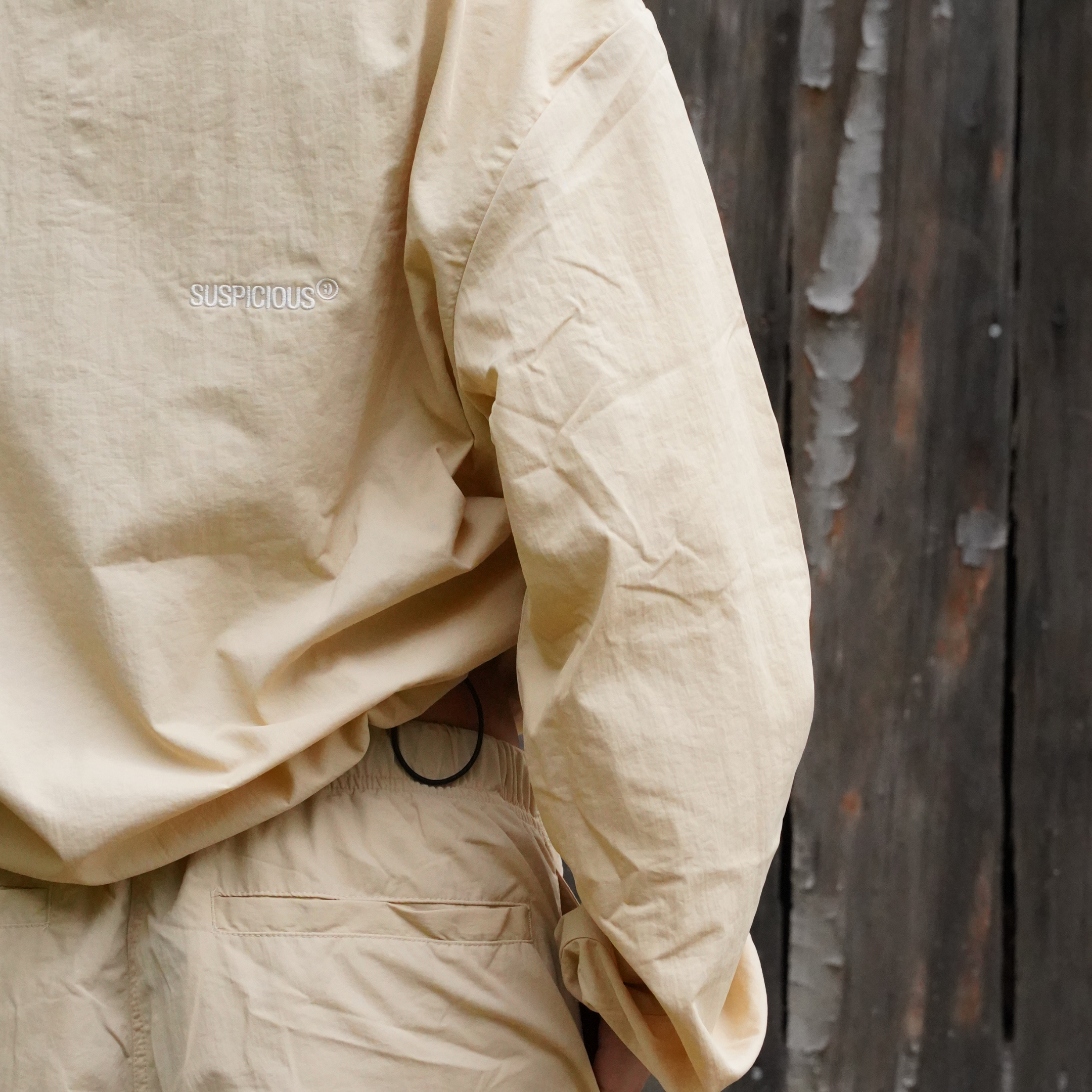 Suspicious Antwerp The Suspicious Windbreaker - Dune