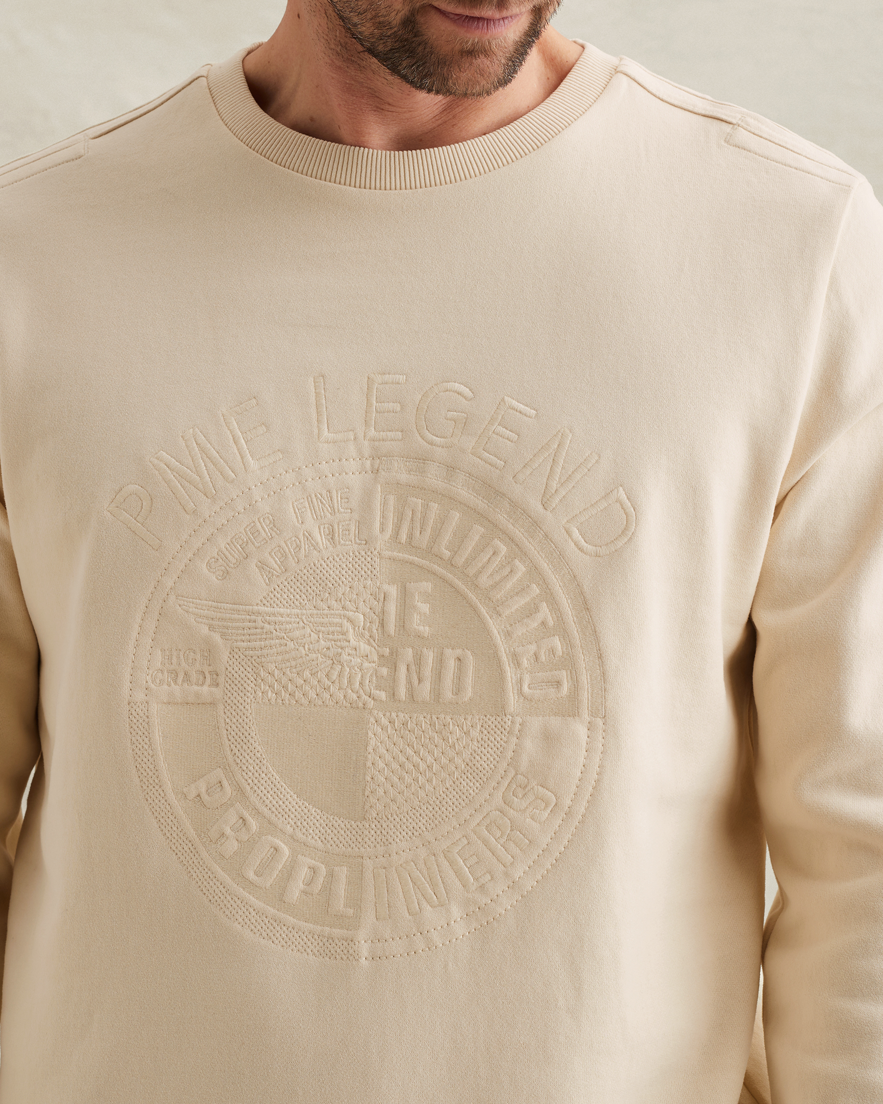 PME Legend Sweatshirt with embroidered artworkx