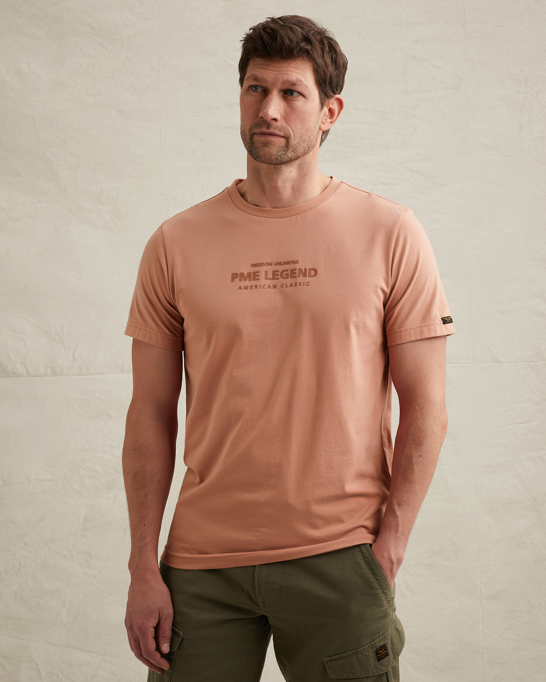 PME Legend T-shirt in cotton jersey with artworkx