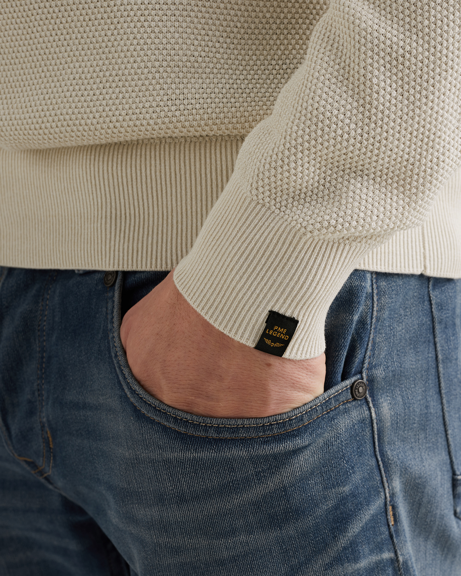 PME Legend Pullover in cotton/modalx