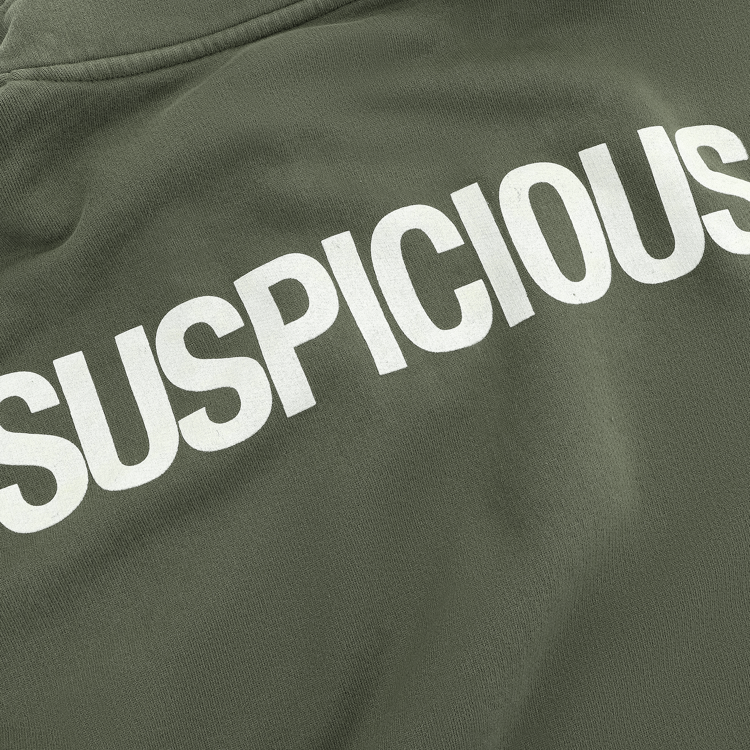 Suspicious Antwerp (SS24) The Suspicious Half-Zip Crewneck - Sage