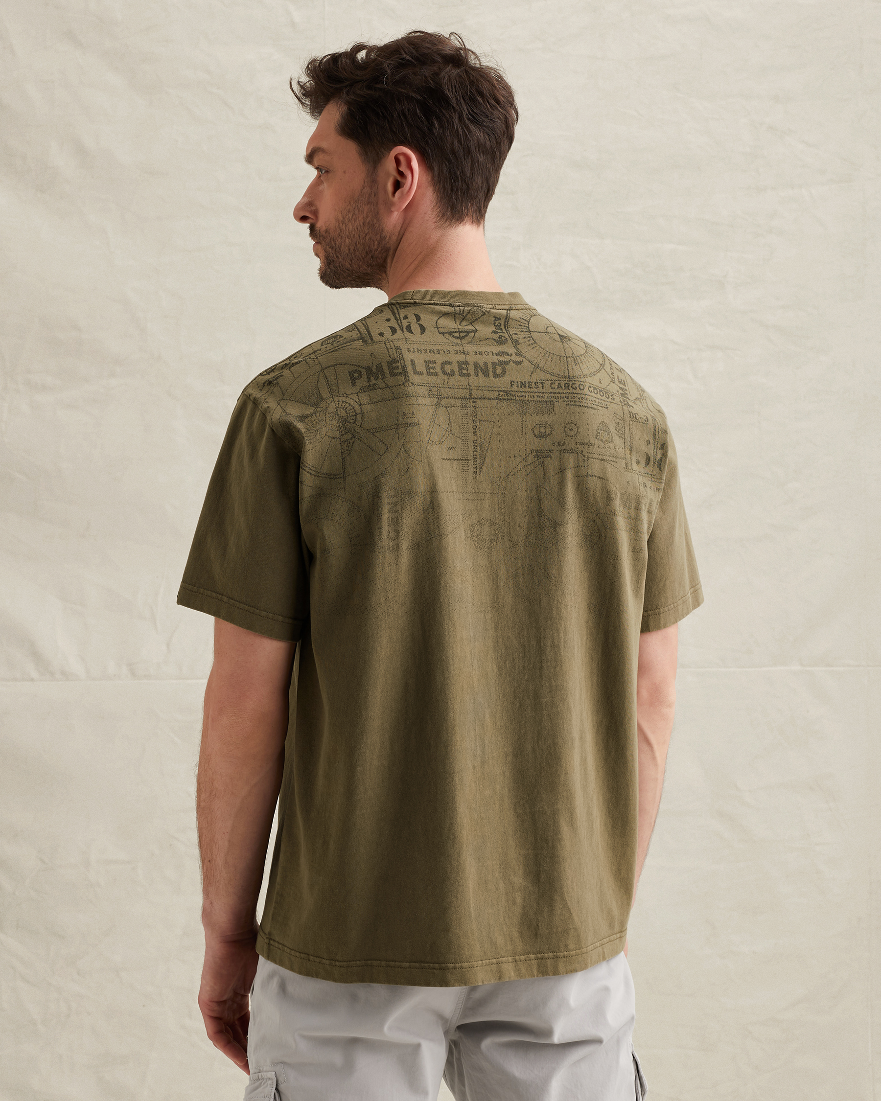 PME Legend Relaxed fit T-shirt with artworkx
