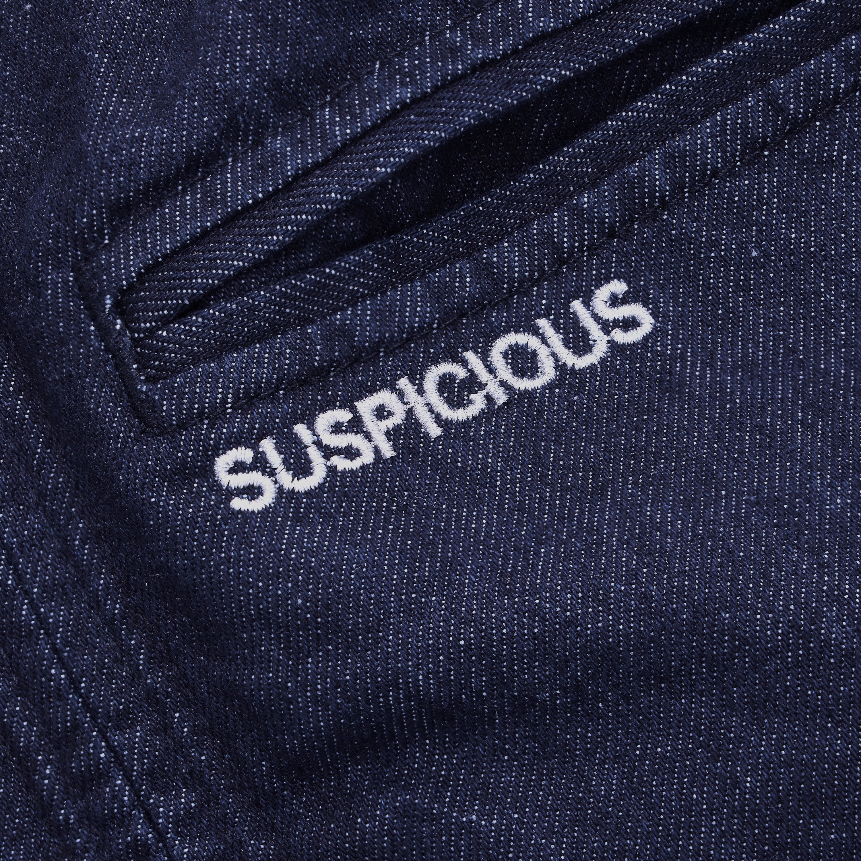 Suspicious Antwerp PL / Lola Denim Zip-Up Jacket - Indigo