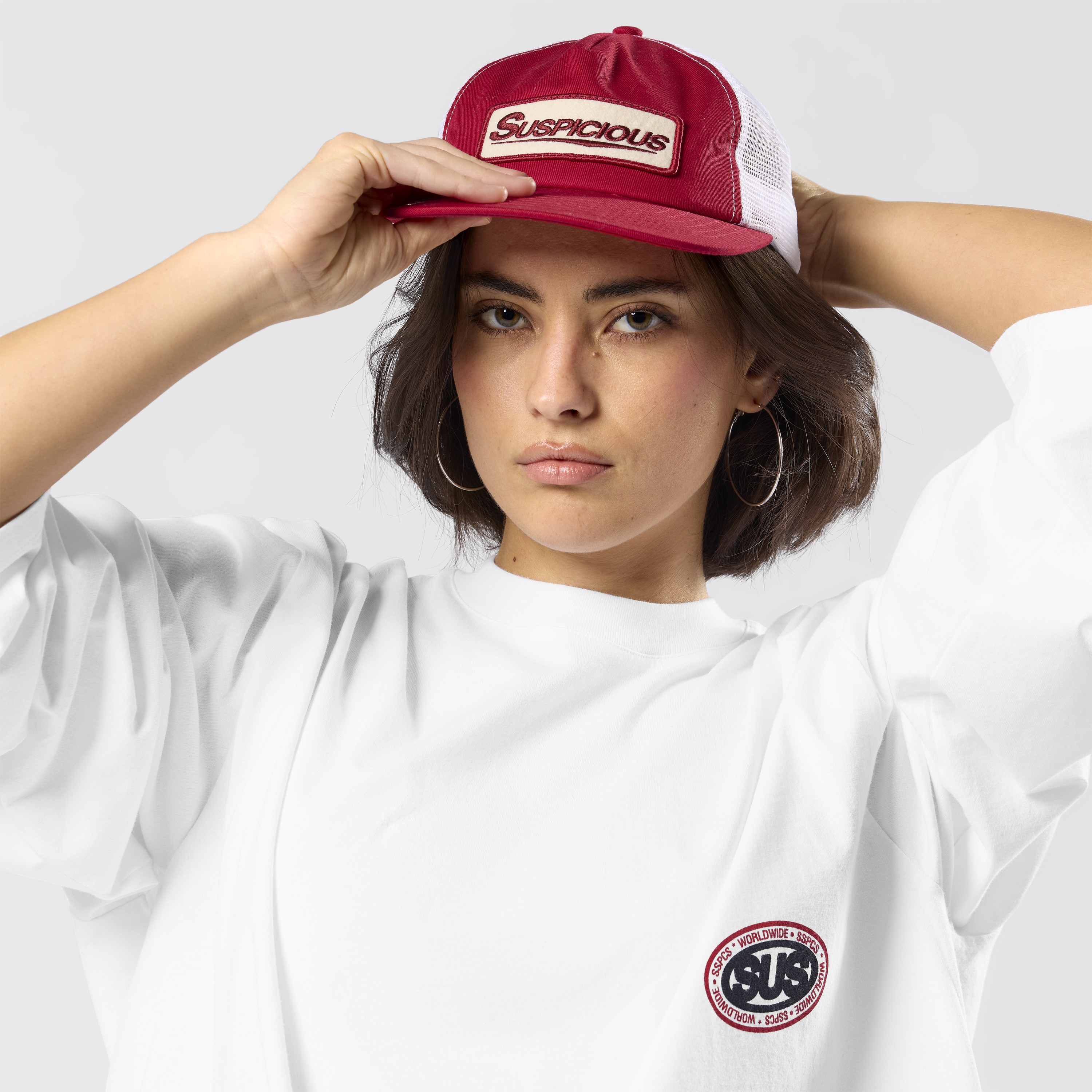 Suspicious Antwerp Winter3 / Global Longsleeve - White