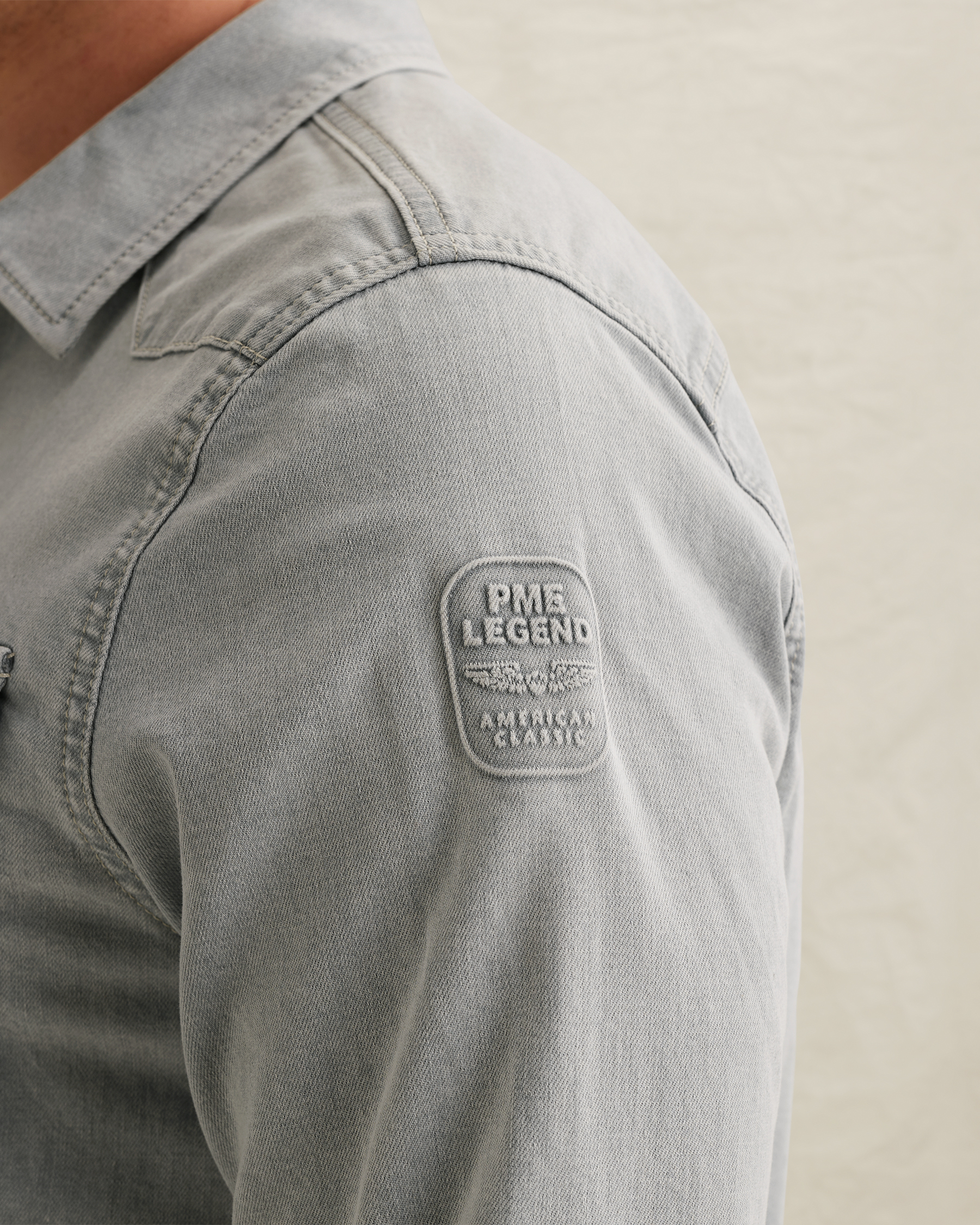 PME Legend Denim shirt with chest pocketsx