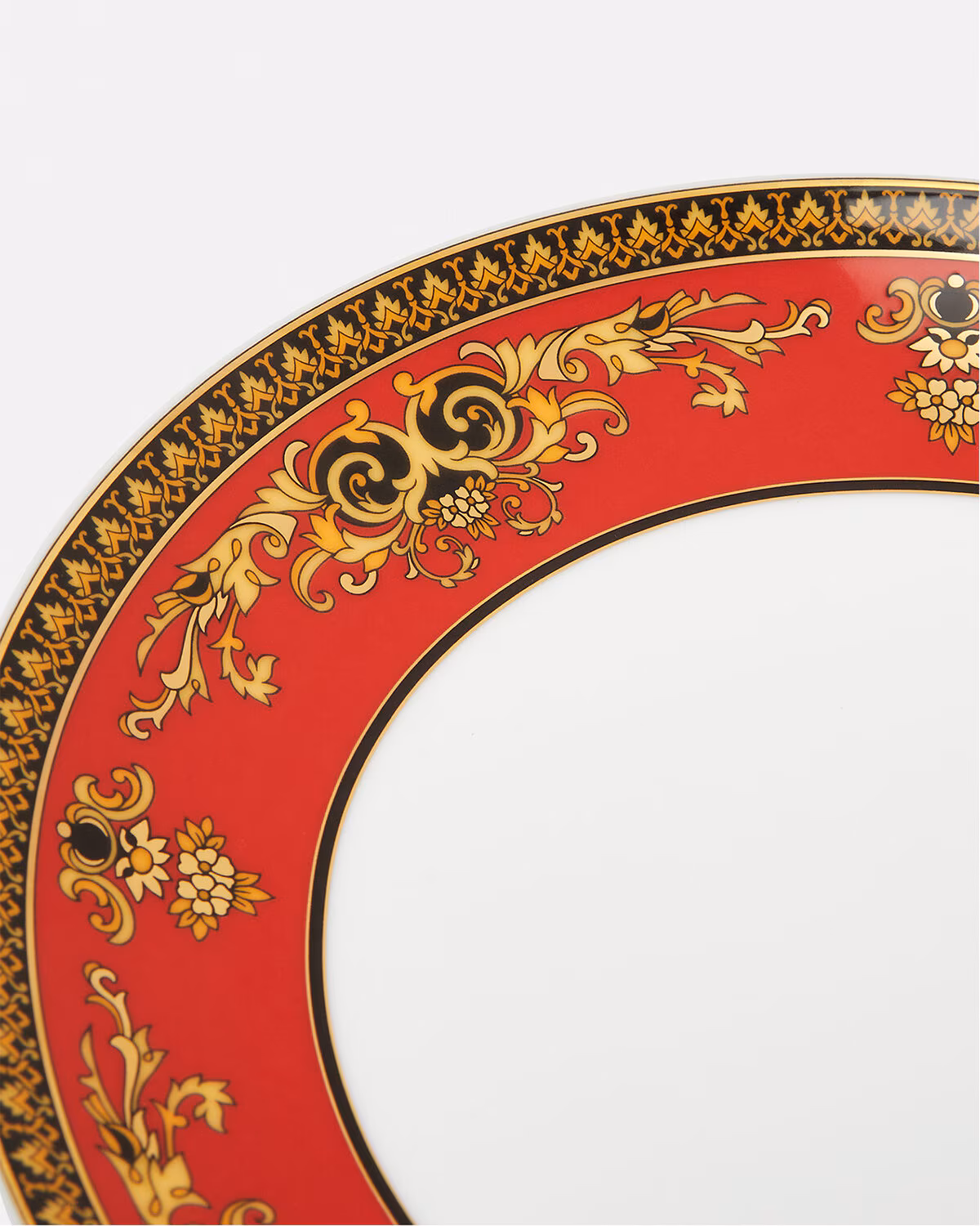 Versace Medusa Red Plate 8.3