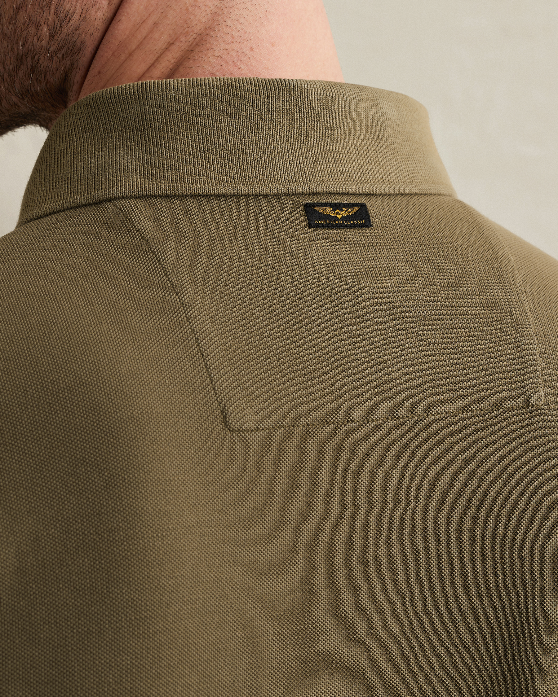 PME Legend Polo shirt with garment-dye washx