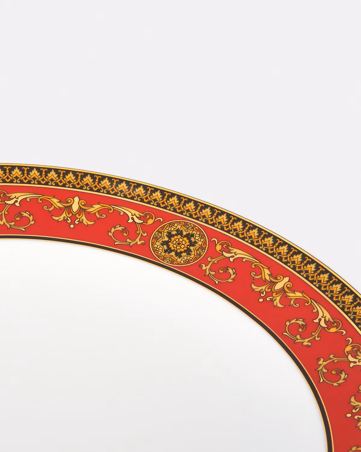 Versace Medusa Red Plate 10.6