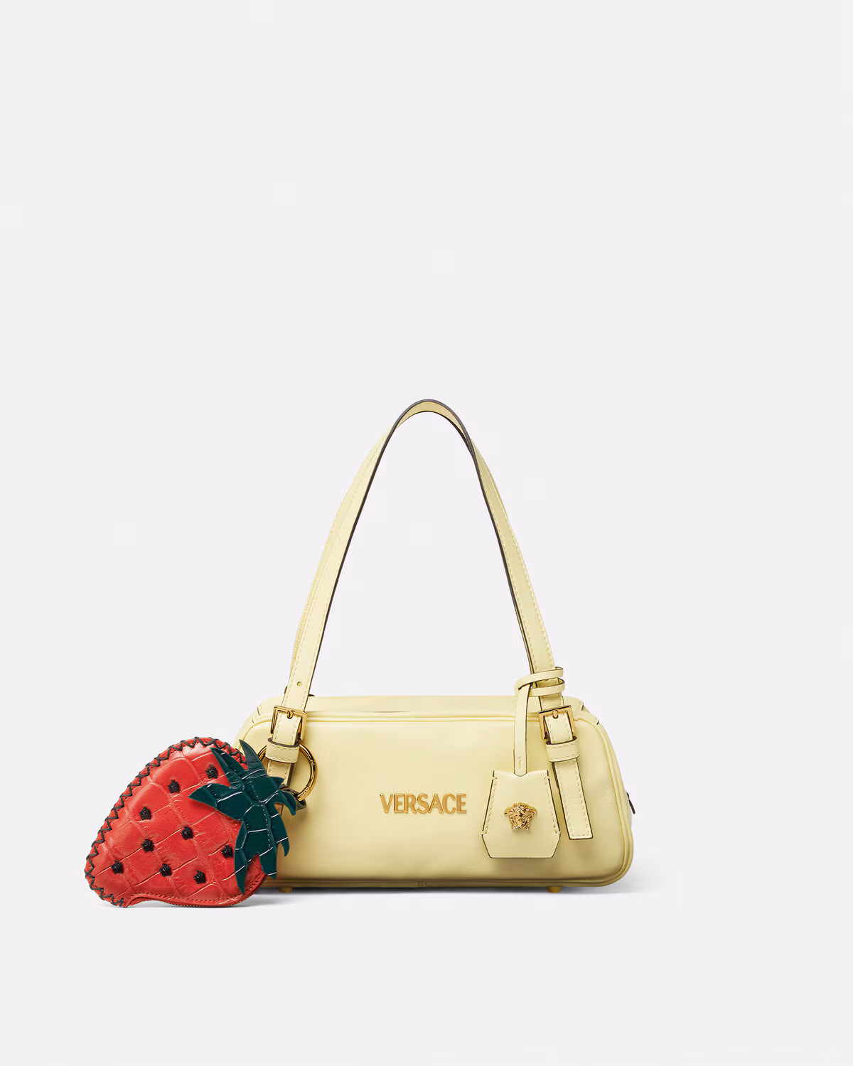 Versace Strawberry Keychain Charm